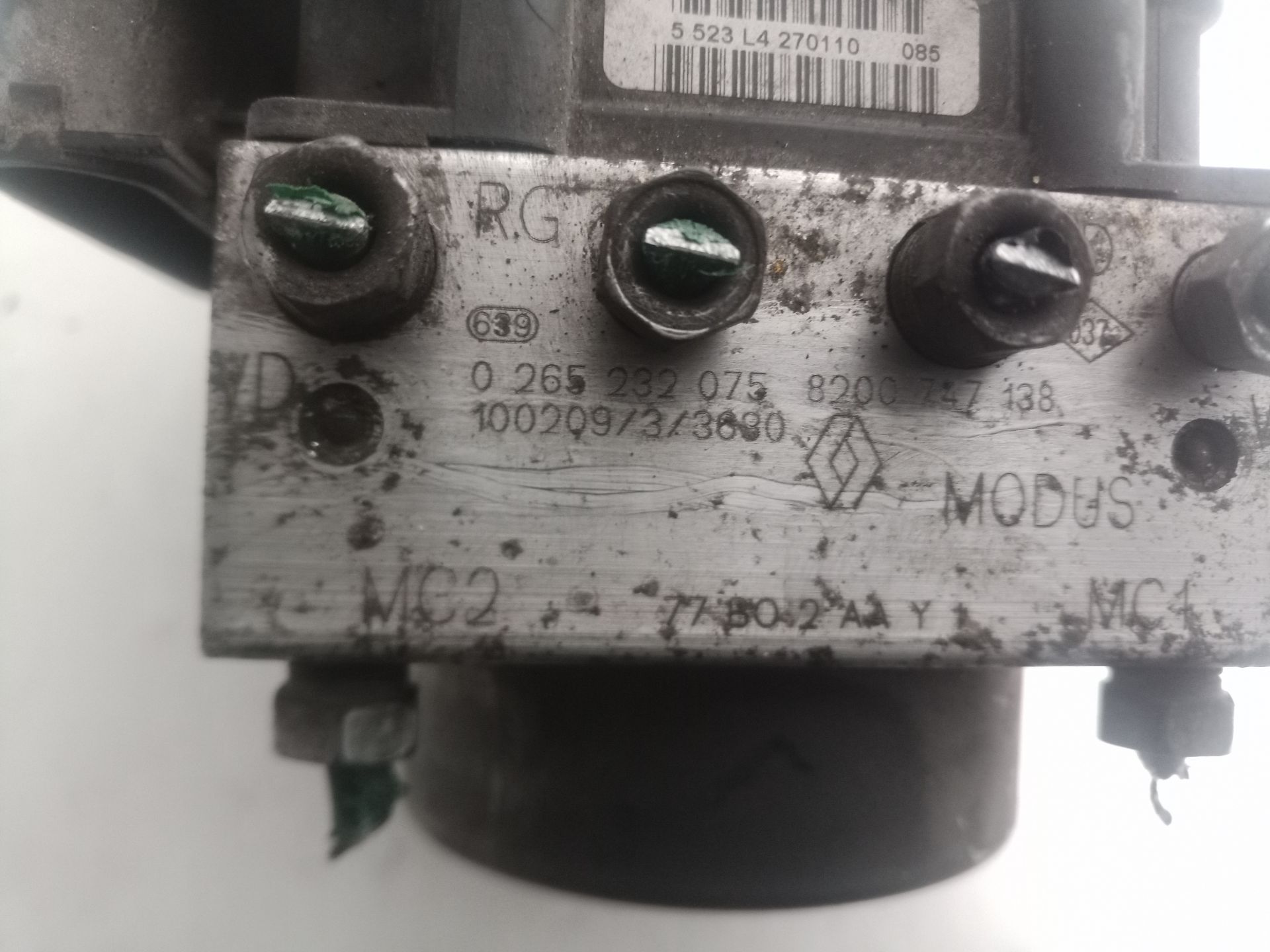 0265232075 ABS RENAULT GRAND MODUS 2010 13633 devimagesvext/08283e45-1ba6-4c70-9a92-5b0ff35685bb/migcrv/imagenes/000/000/681/000000681317.jpeg
