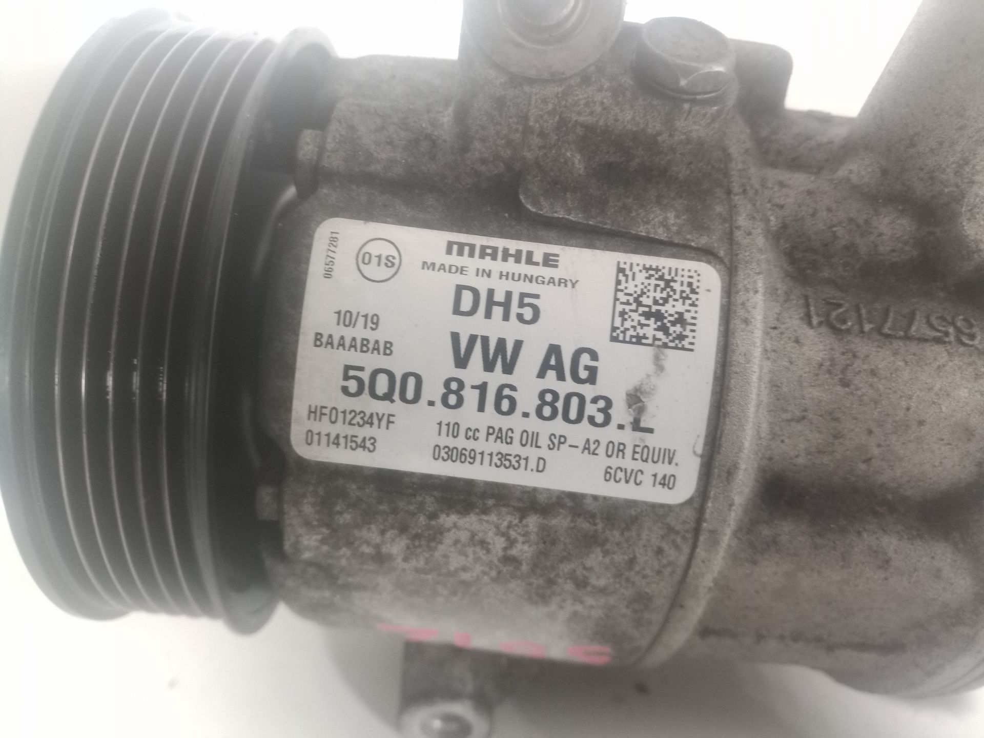 5Q0816803L COMPRESOR AIRE ACONDICIONADO SKODA FABIA 2019 32654 devimagesvext/08283e45-1ba6-4c70-9a92-5b0ff35685bb/migcrv/imagenes/000/000/682/000000682677.jpeg