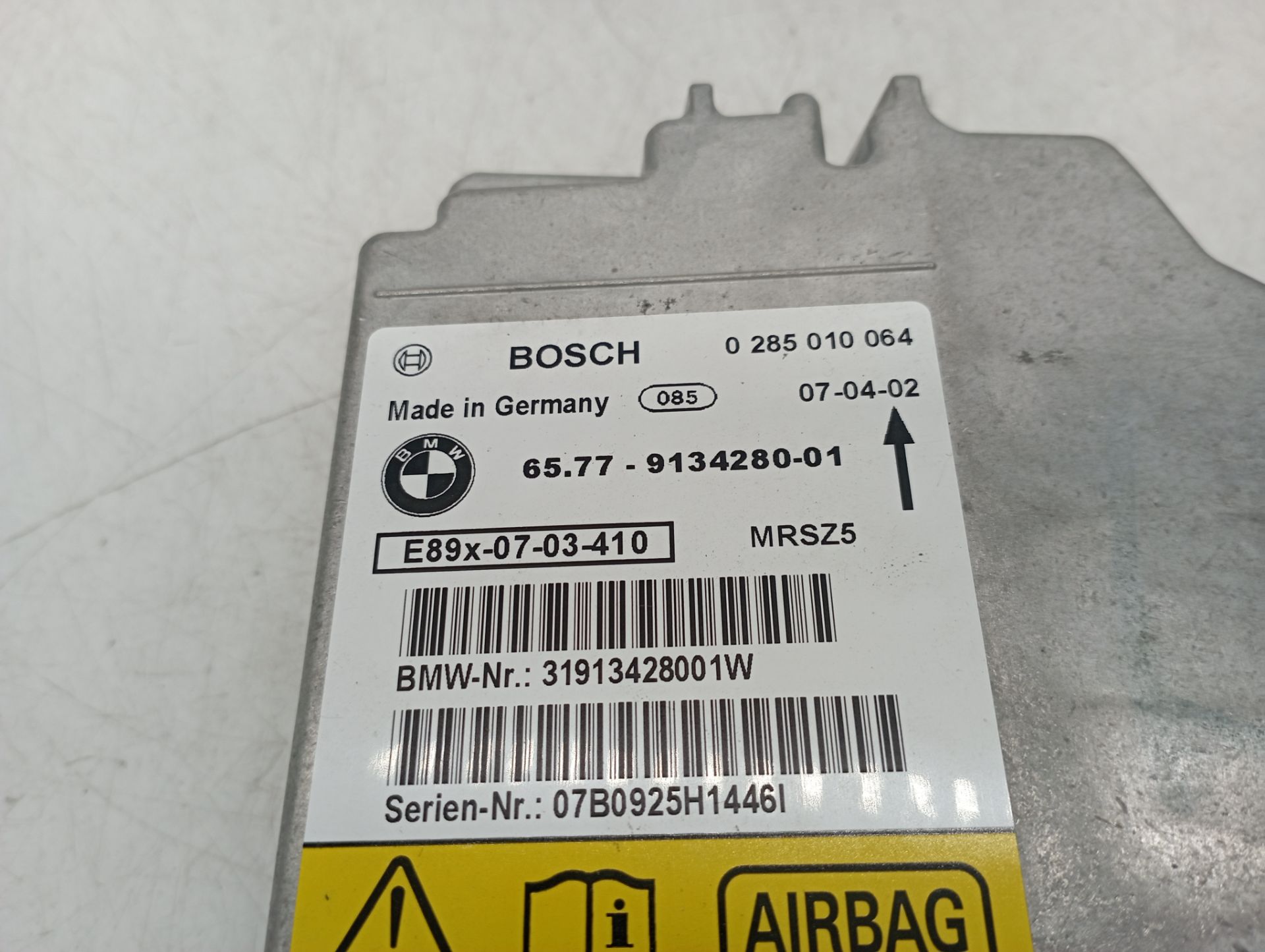 0285010064 CENTRALITA AIRBAG BMW 1 BERLINA 2007 33506 devimagesvext/08283e45-1ba6-4c70-9a92-5b0ff35685bb/migcrv/imagenes/000/000/693/000000693265.jpeg