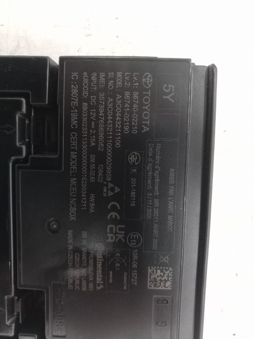 8674002210 MODULO ELECTRONICO TOYOTA COROLLA TOURING SPORTS 2023 34030 devimagesvext/08283e45-1ba6-4c70-9a92-5b0ff35685bb/migcrv/imagenes/000/000/707/000000707285.jpeg