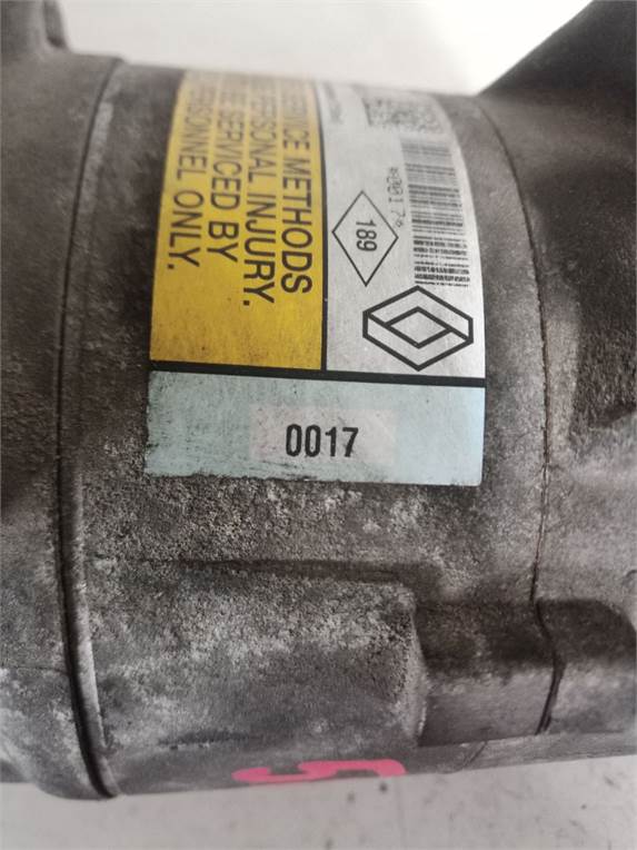 01140017 COMPRESOR AIRE ACONDICIONADO RENAULT MEGANE II BERLINA 5P 2005 32897 devimagesvext/08283e45-1ba6-4c70-9a92-5b0ff35685bb/migcrv/imagenes/000/000/711/000000711685.jpeg