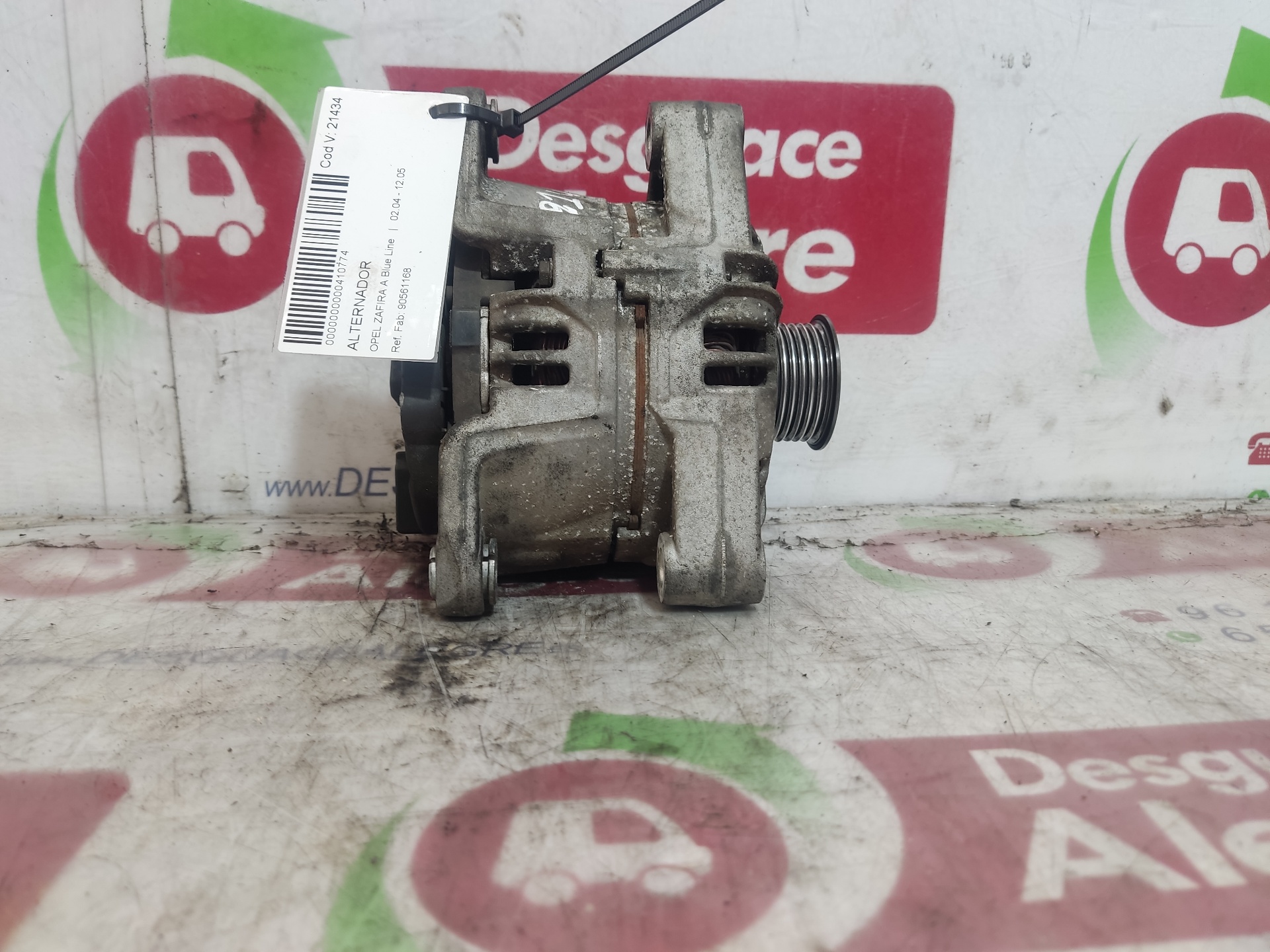 OPEL ZAFIRA A ALTERNADOR OPEL ZAFIRA A ALTERNADOR
