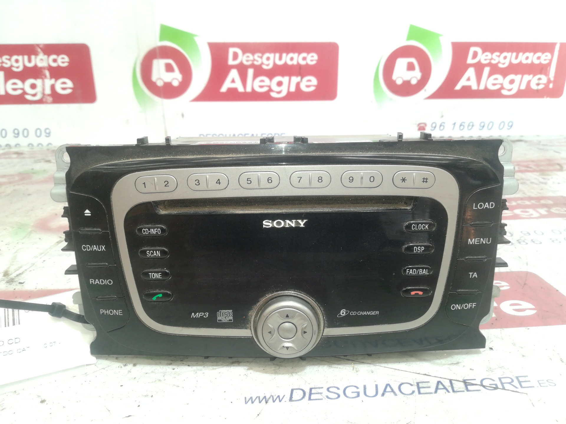 FORD MONDEO BERLINA SISTEMA AUDIO RADIO CD FORD MONDEO BERLINA SISTEMA AUDIO RADIO CD