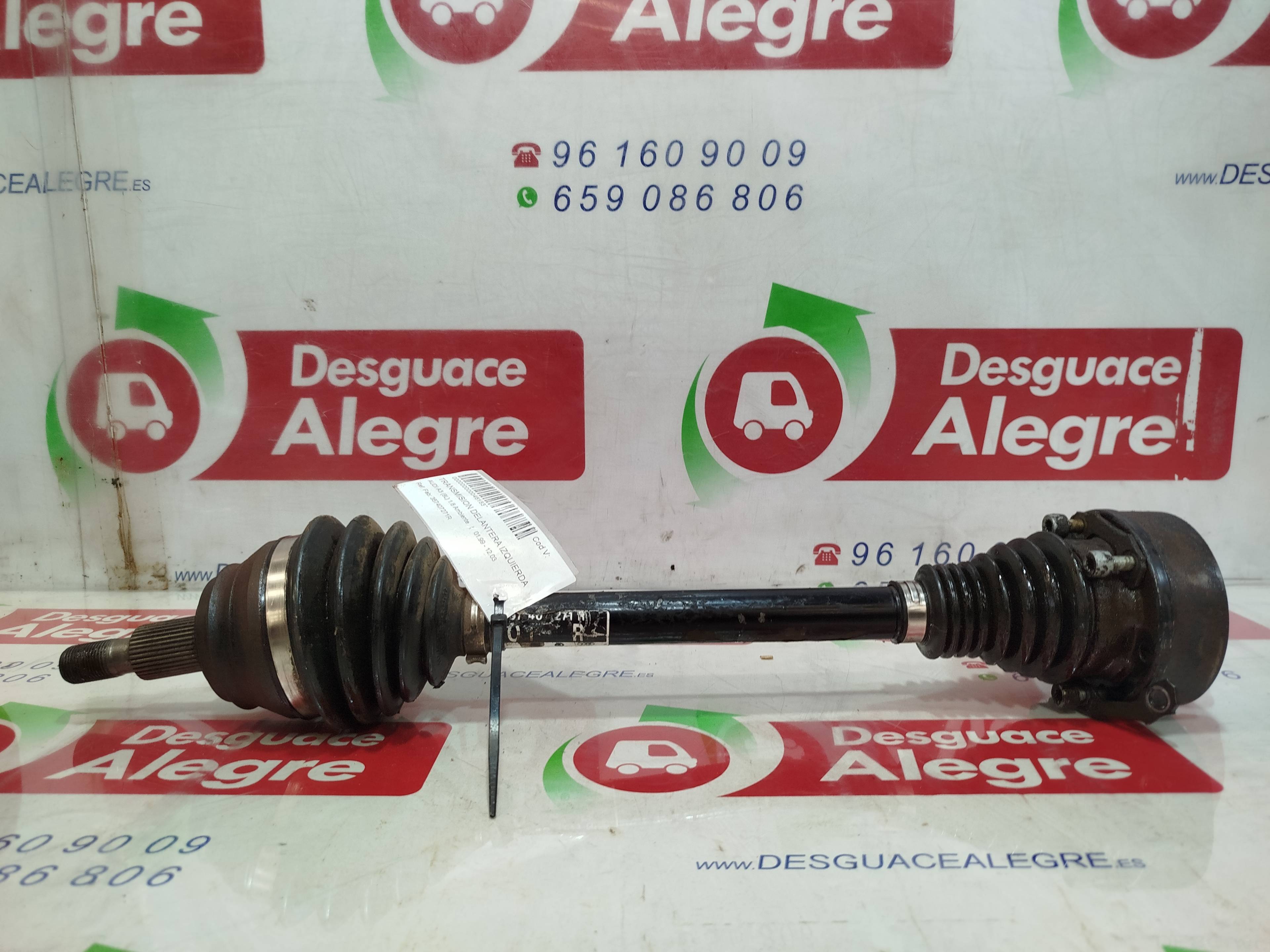 AUDI A3 TRANSMISION DELANTERA IZQUIERDA AUDI A3 TRANSMISION DELANTERA IZQUIERDA