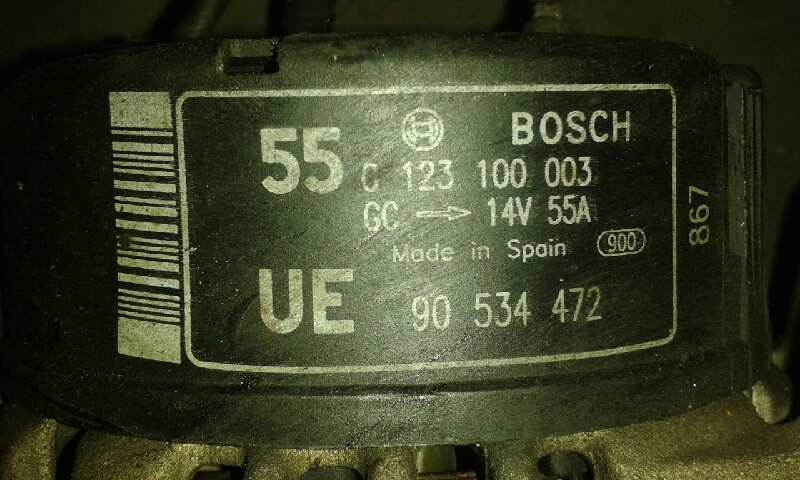 OPEL CORSA B ALTERNADOR OPEL CORSA B ALTERNADOR