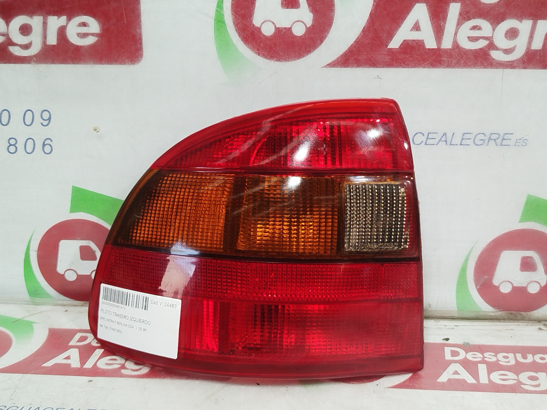OPEL ASTRA F BERLINA PILOTO TRASERO IZQUIERDO OPEL ASTRA F BERLINA PILOTO TRASERO IZQUIERDO
