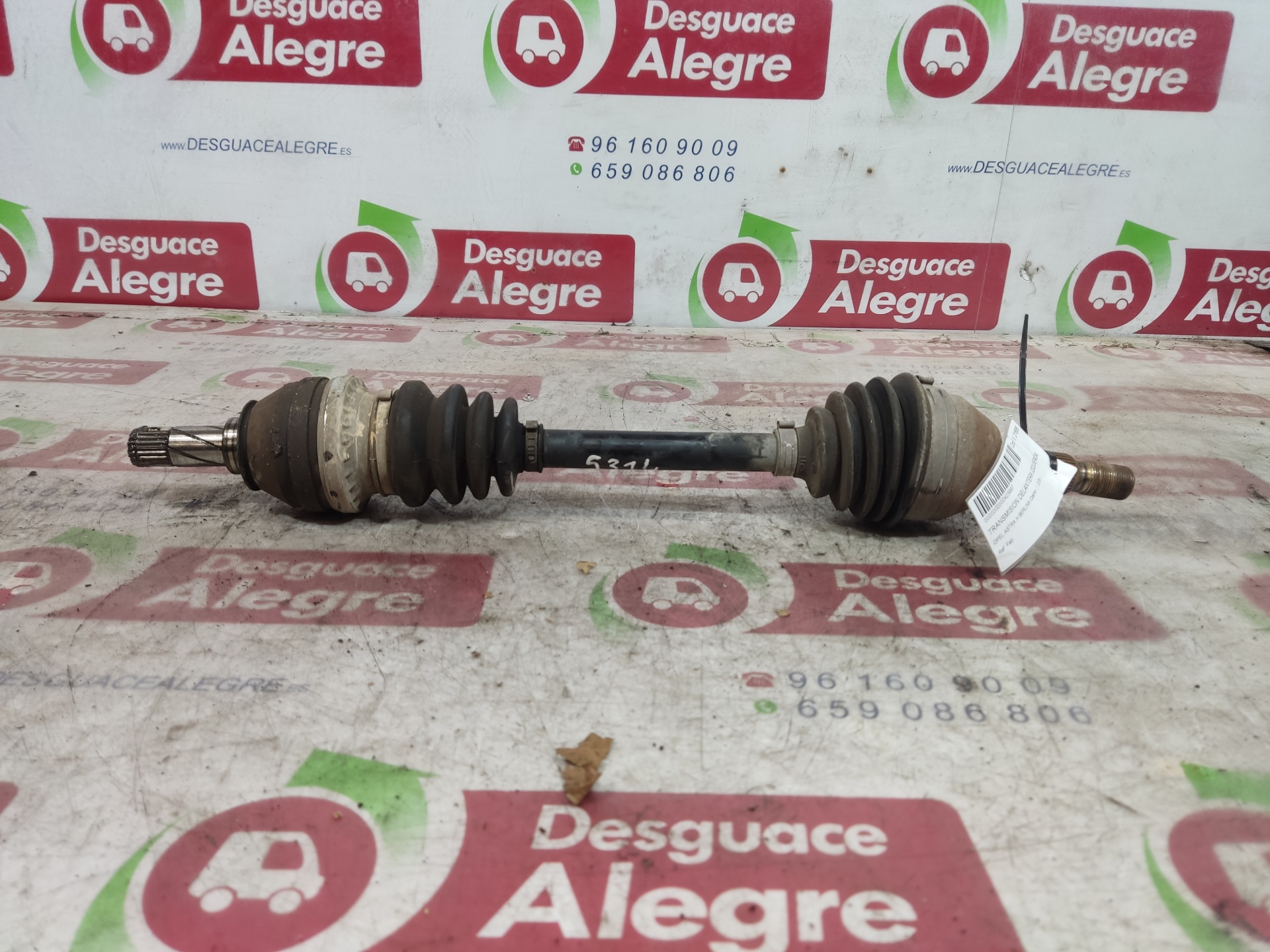 OPEL ASTRA H BERLINA TRANSMISION DELANTERA IZQUIERDA OPEL ASTRA H BERLINA TRANSMISION DELANTERA IZQUIERDA