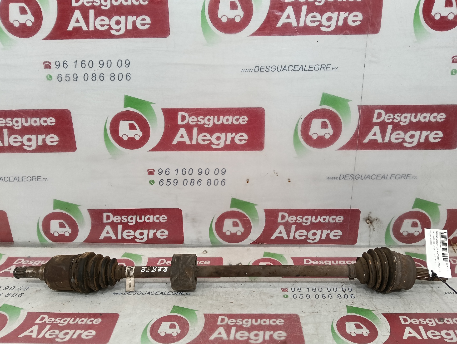 FIAT III PUNTO TRANSMISION DELANTERA DERECHA FIAT III PUNTO TRANSMISION DELANTERA DERECHA