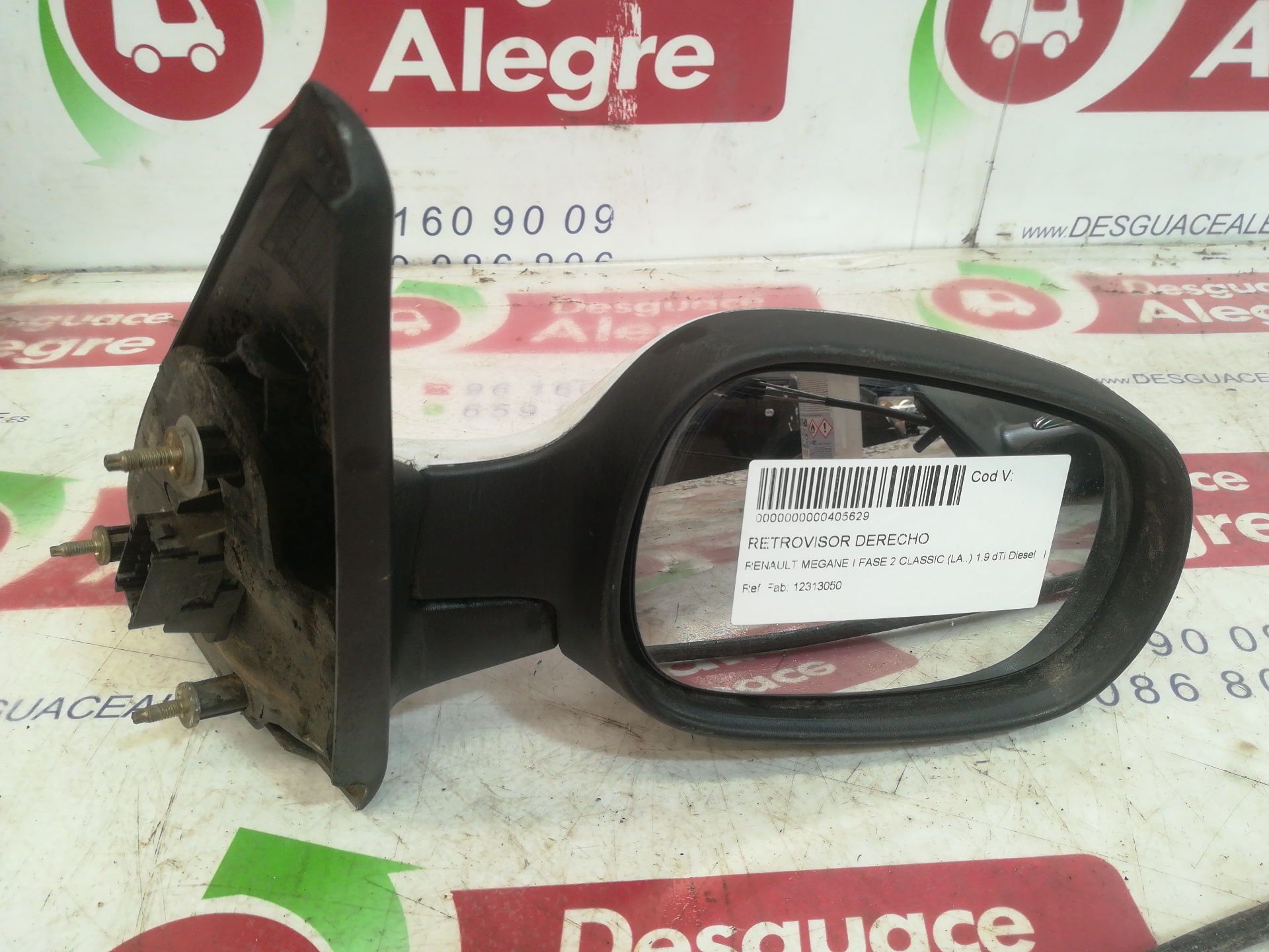 RENAULT MEGANE I FASE 2 CLASSIC RETROVISOR DERECHO RENAULT MEGANE I FASE 2 CLASSIC RETROVISOR DERECHO