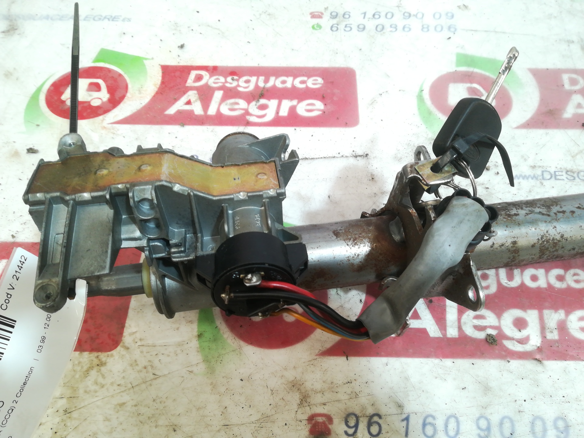FORD KA ANTIRROBO LLAVE CONTACTO FORD KA ANTIRROBO LLAVE CONTACTO