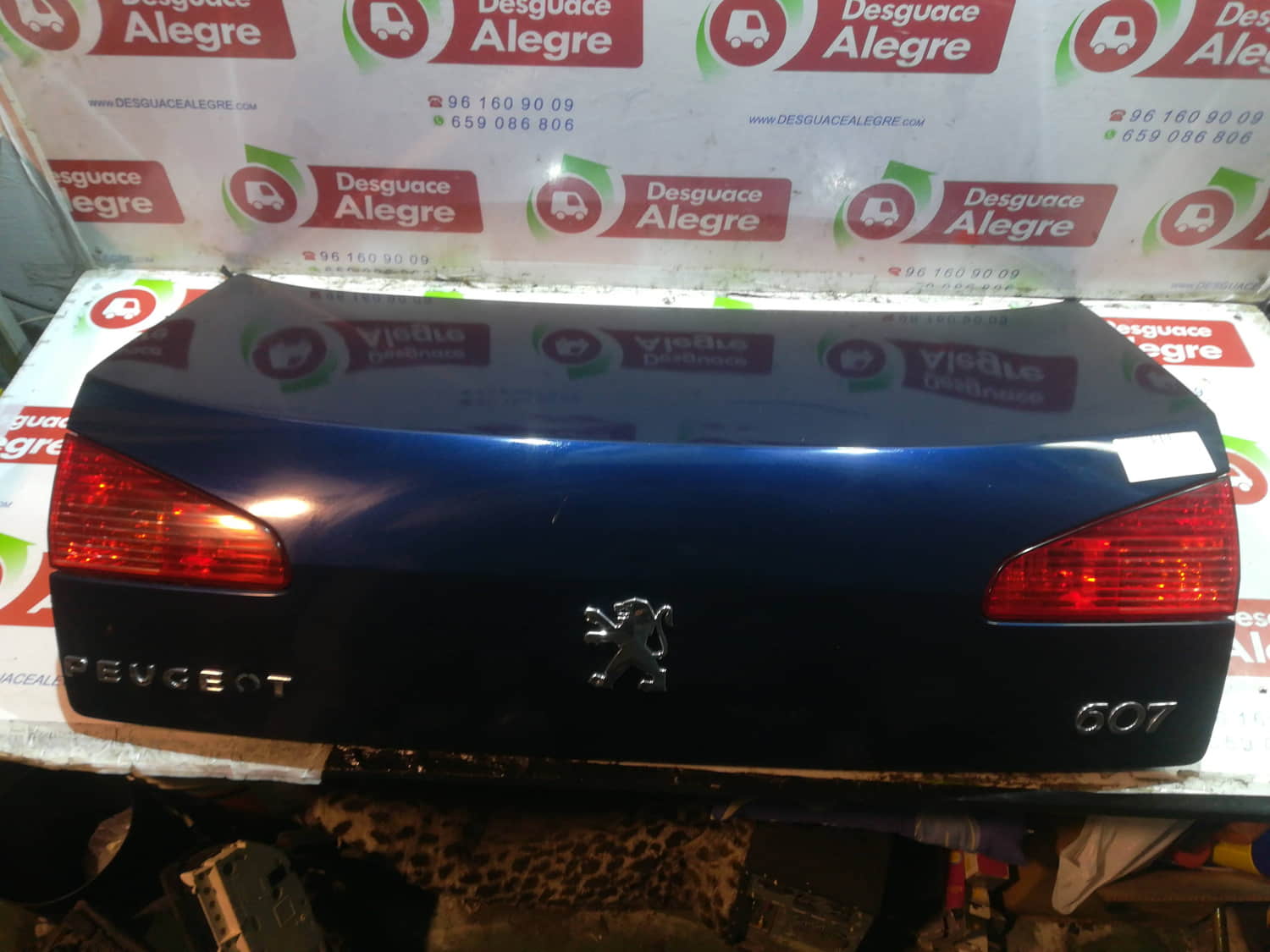 PEUGEOT 607 TAPA MALETERO PEUGEOT 607 TAPA MALETERO