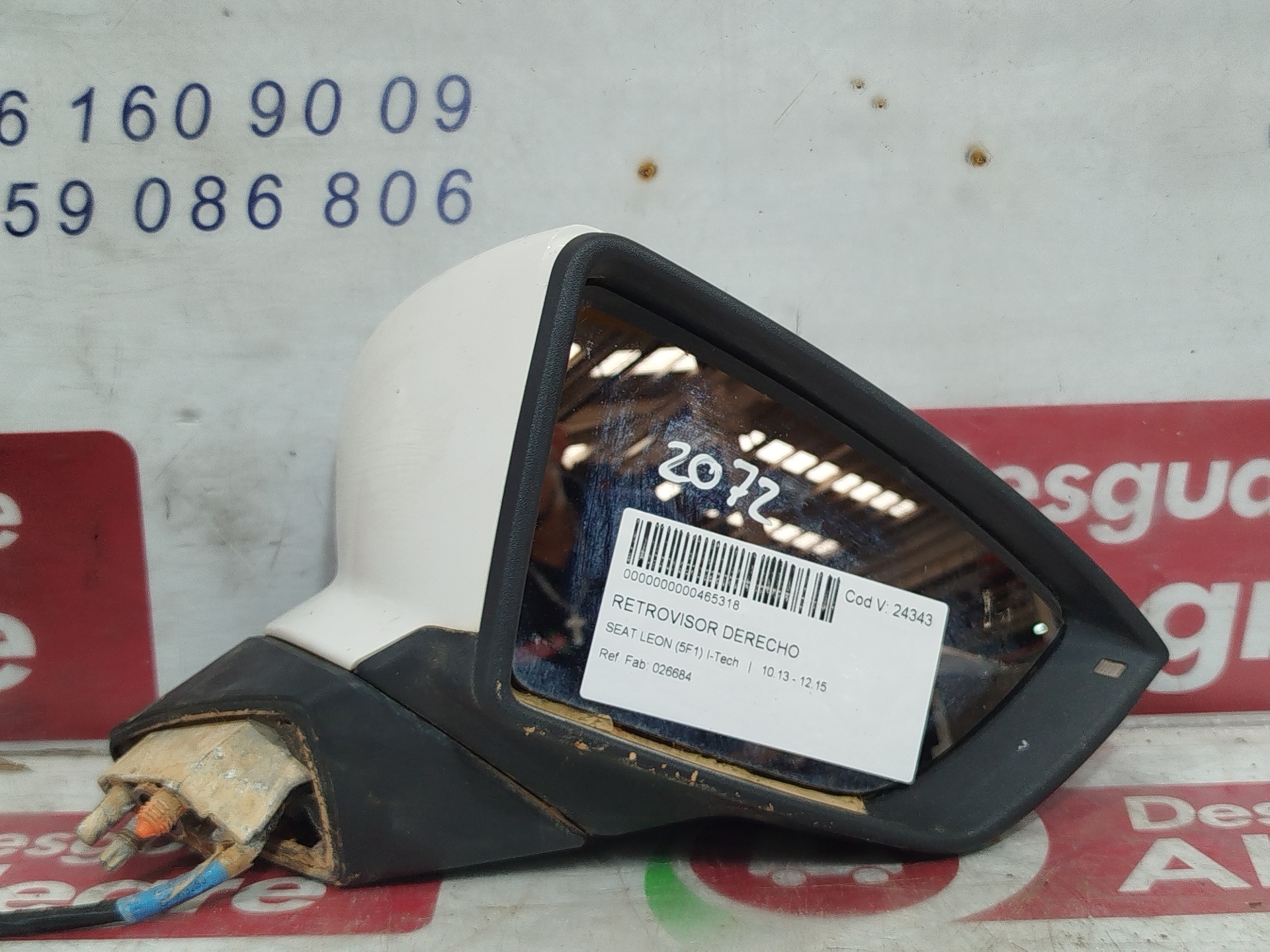 SEAT LEON RETROVISOR DERECHO SEAT LEON RETROVISOR DERECHO
