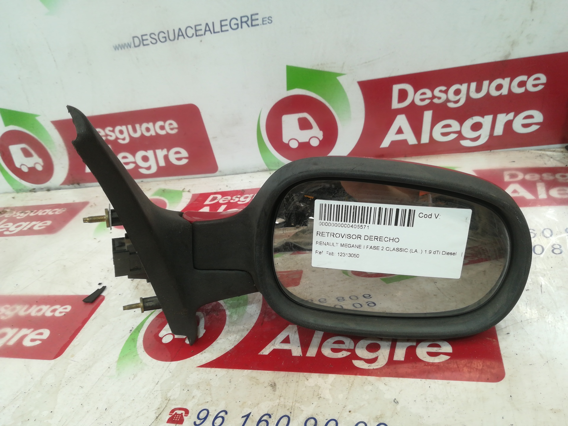 RENAULT MEGANE I FASE 2 CLASSIC RETROVISOR DERECHO RENAULT MEGANE I FASE 2 CLASSIC RETROVISOR DERECHO