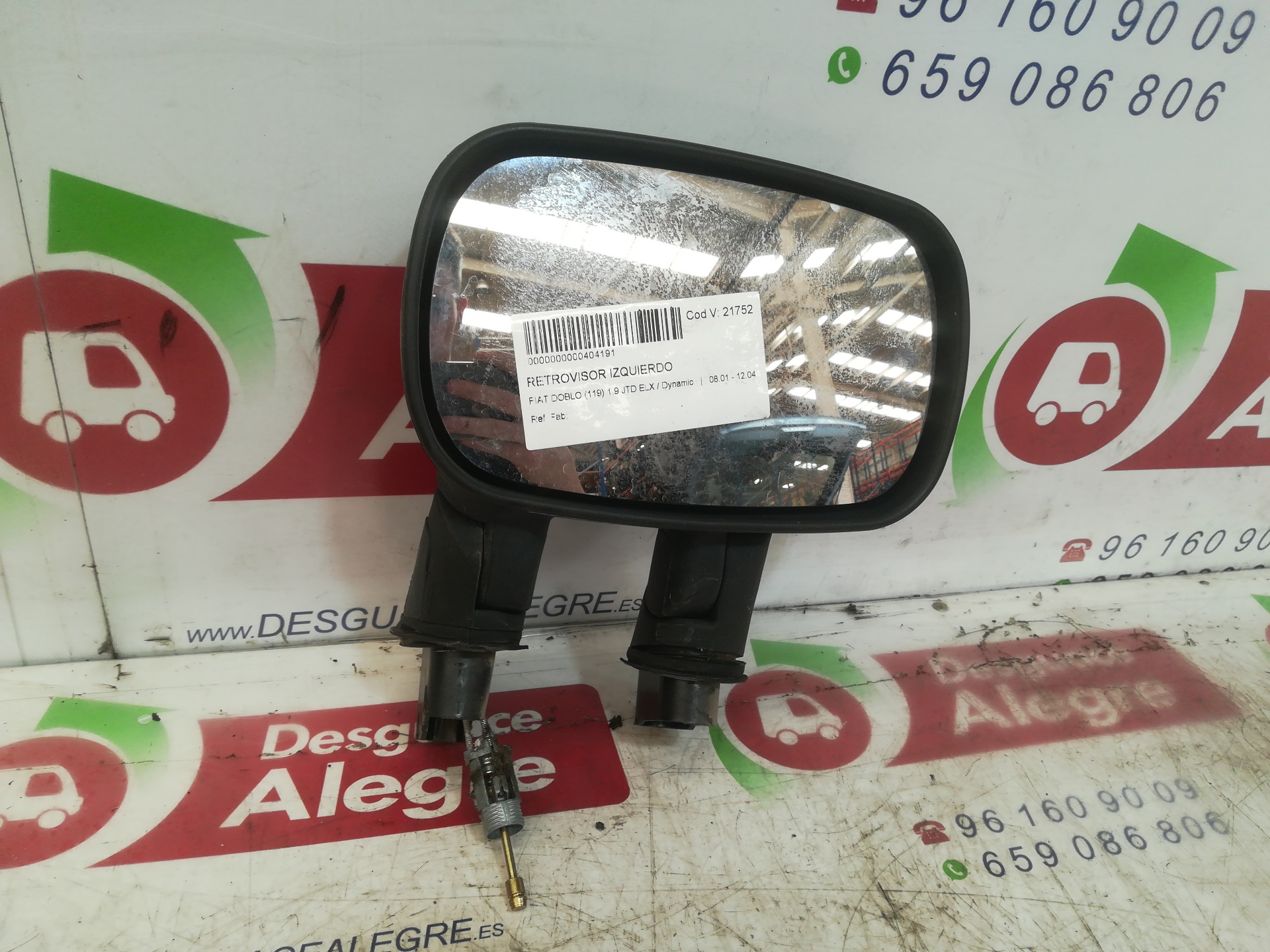 FIAT I DOBLÒ RETROVISOR IZQUIERDO FIAT I DOBLÒ RETROVISOR IZQUIERDO
