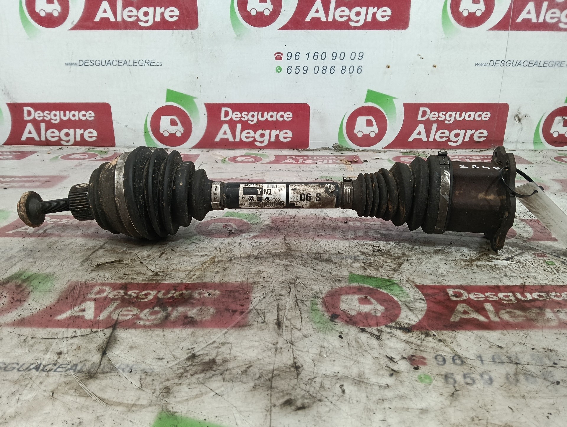 AUDI A5 COUPE TRANSMISION DELANTERA DERECHA AUDI A5 COUPE TRANSMISION DELANTERA DERECHA
