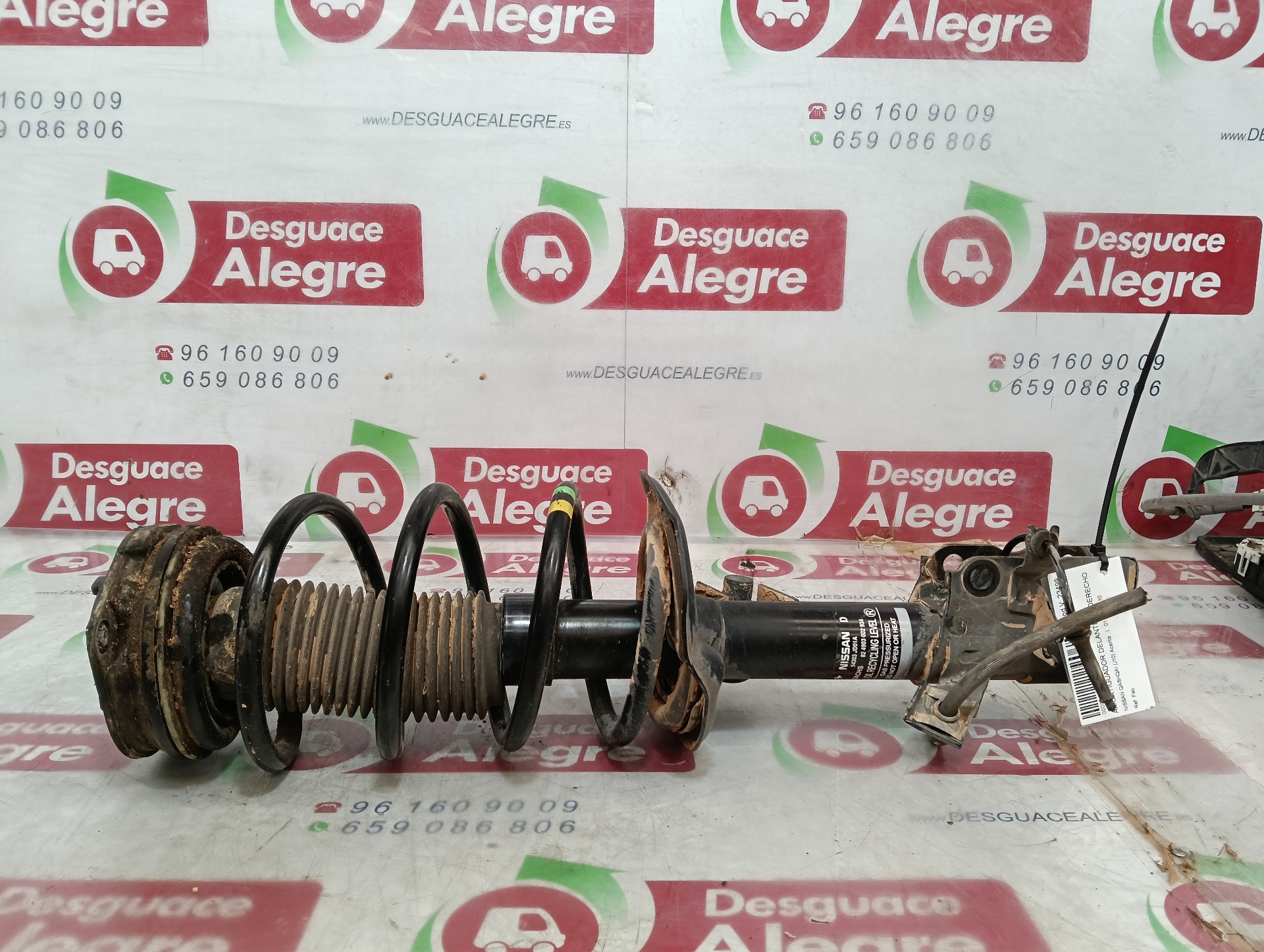 NISSAN QASHQAI AMORTIGUADOR DELANTERO DERECHO NISSAN QASHQAI AMORTIGUADOR DELANTERO DERECHO