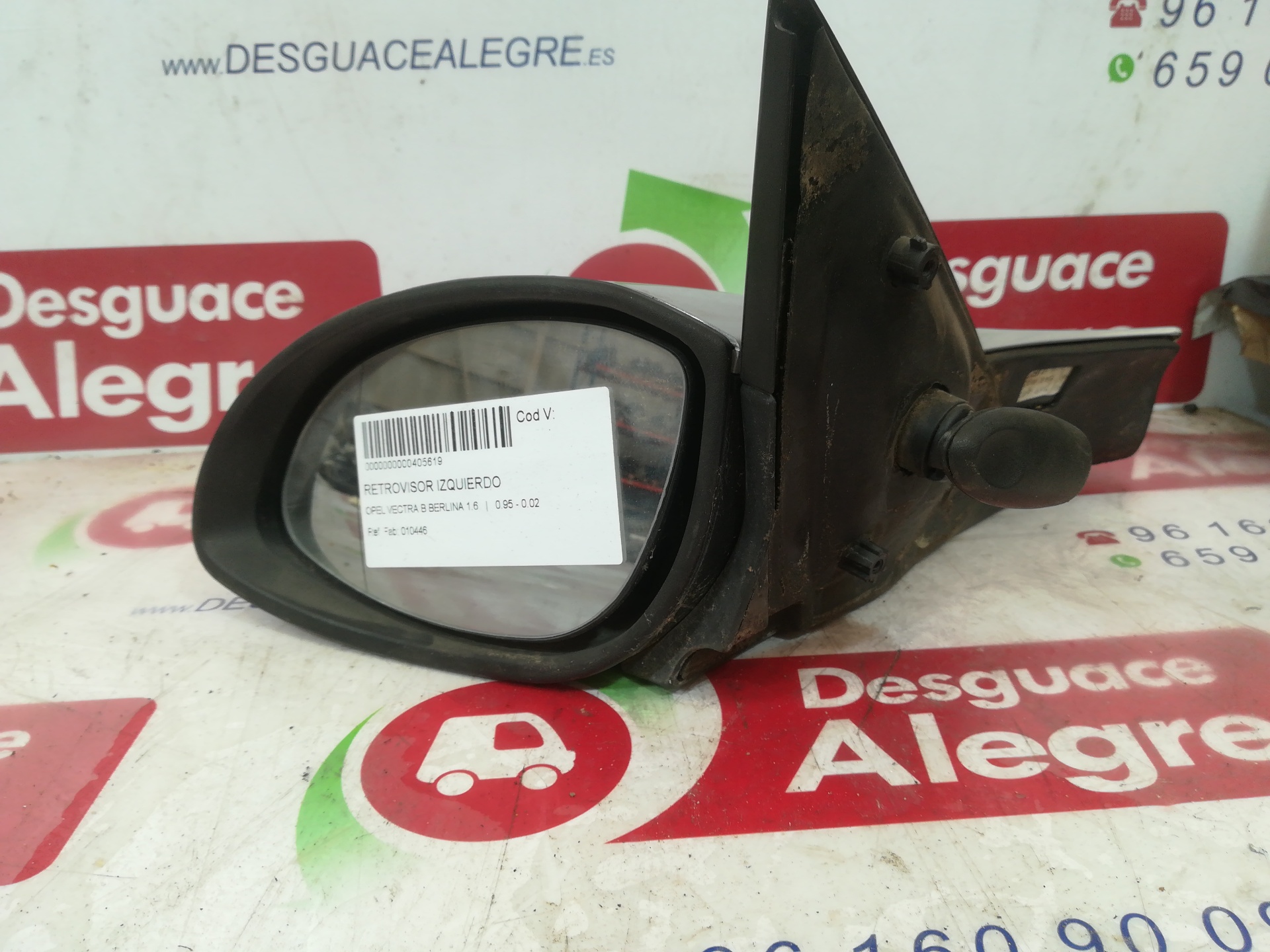 OPEL VECTRA B BERLINA RETROVISOR IZQUIERDO OPEL VECTRA B BERLINA RETROVISOR IZQUIERDO