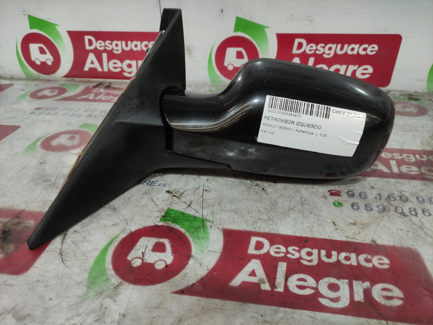 RENAULT SCENIC II RETROVISOR IZQUIERDO RENAULT SCENIC II RETROVISOR IZQUIERDO