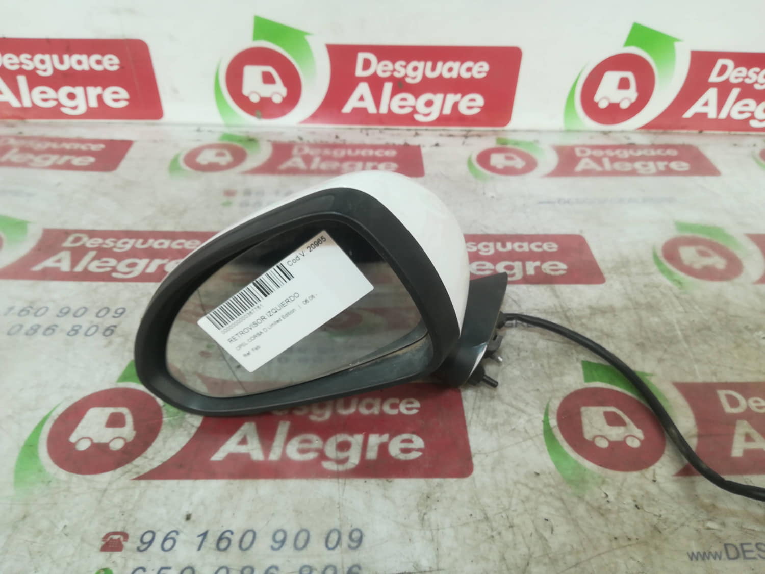OPEL CORSA D RETROVISOR IZQUIERDO OPEL CORSA D RETROVISOR IZQUIERDO