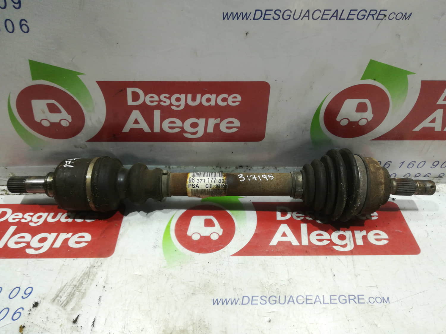 CITROEN C4 BERLINA TRANSMISION DELANTERA IZQUIERDA CITROEN C4 BERLINA TRANSMISION DELANTERA IZQUIERDA