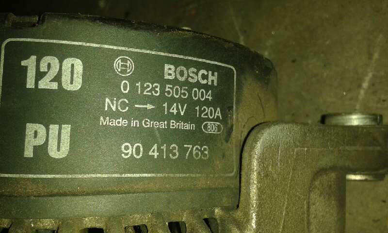 OPEL OMEGA B ALTERNADOR OPEL OMEGA B ALTERNADOR