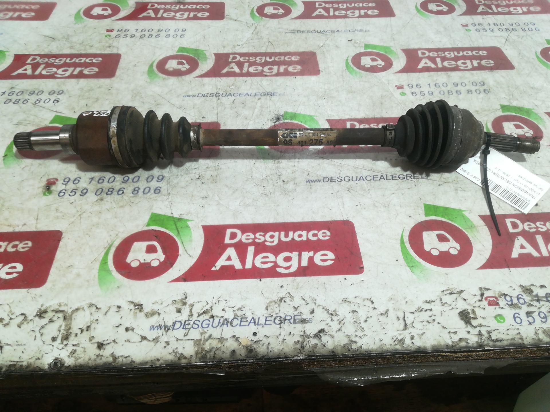 CITROEN C3 TRANSMISION DELANTERA IZQUIERDA CITROEN C3 TRANSMISION DELANTERA IZQUIERDA