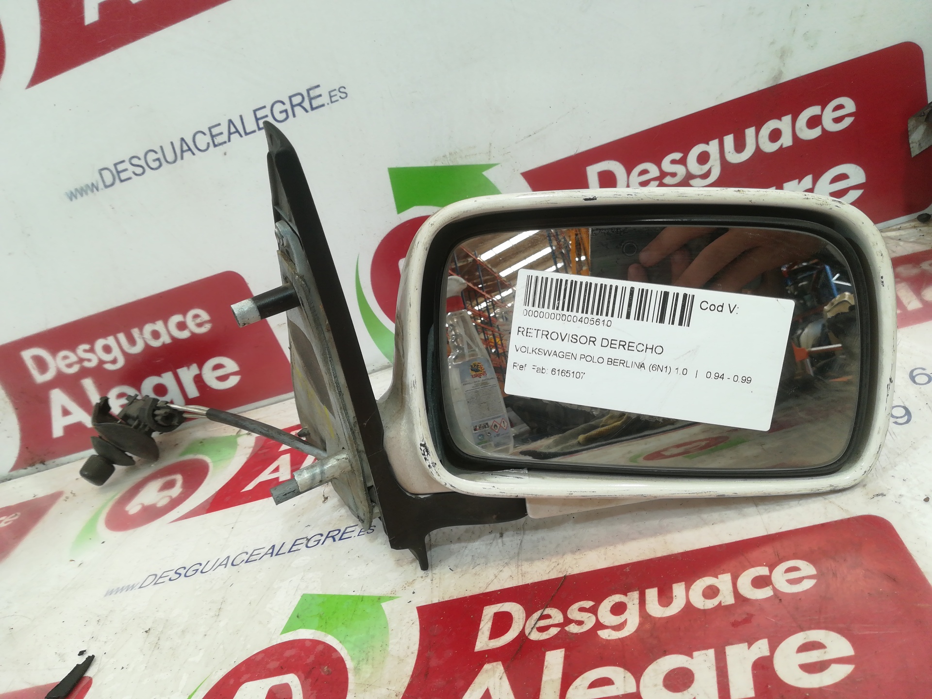 VOLKSWAGEN POLO III RETROVISOR DERECHO VOLKSWAGEN POLO III RETROVISOR DERECHO