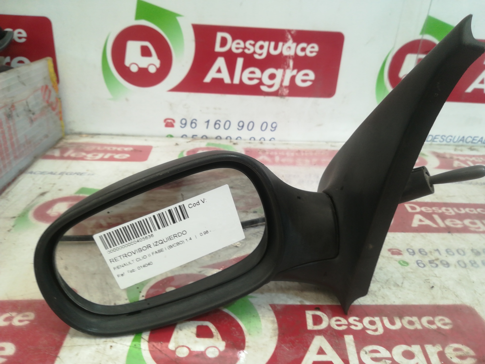 RENAULT CLIO II FASE I RETROVISOR IZQUIERDO RENAULT CLIO II FASE I RETROVISOR IZQUIERDO