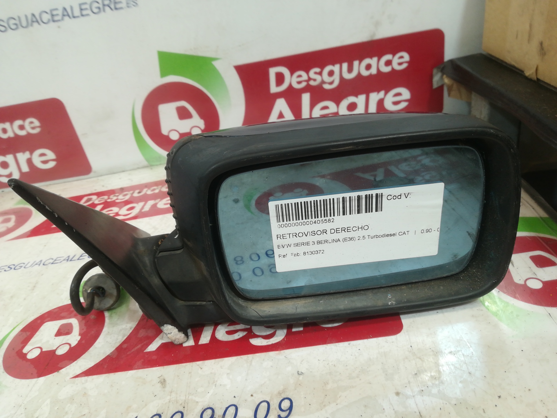 BMW 3 BERLINA RETROVISOR DERECHO BMW 3 BERLINA RETROVISOR DERECHO