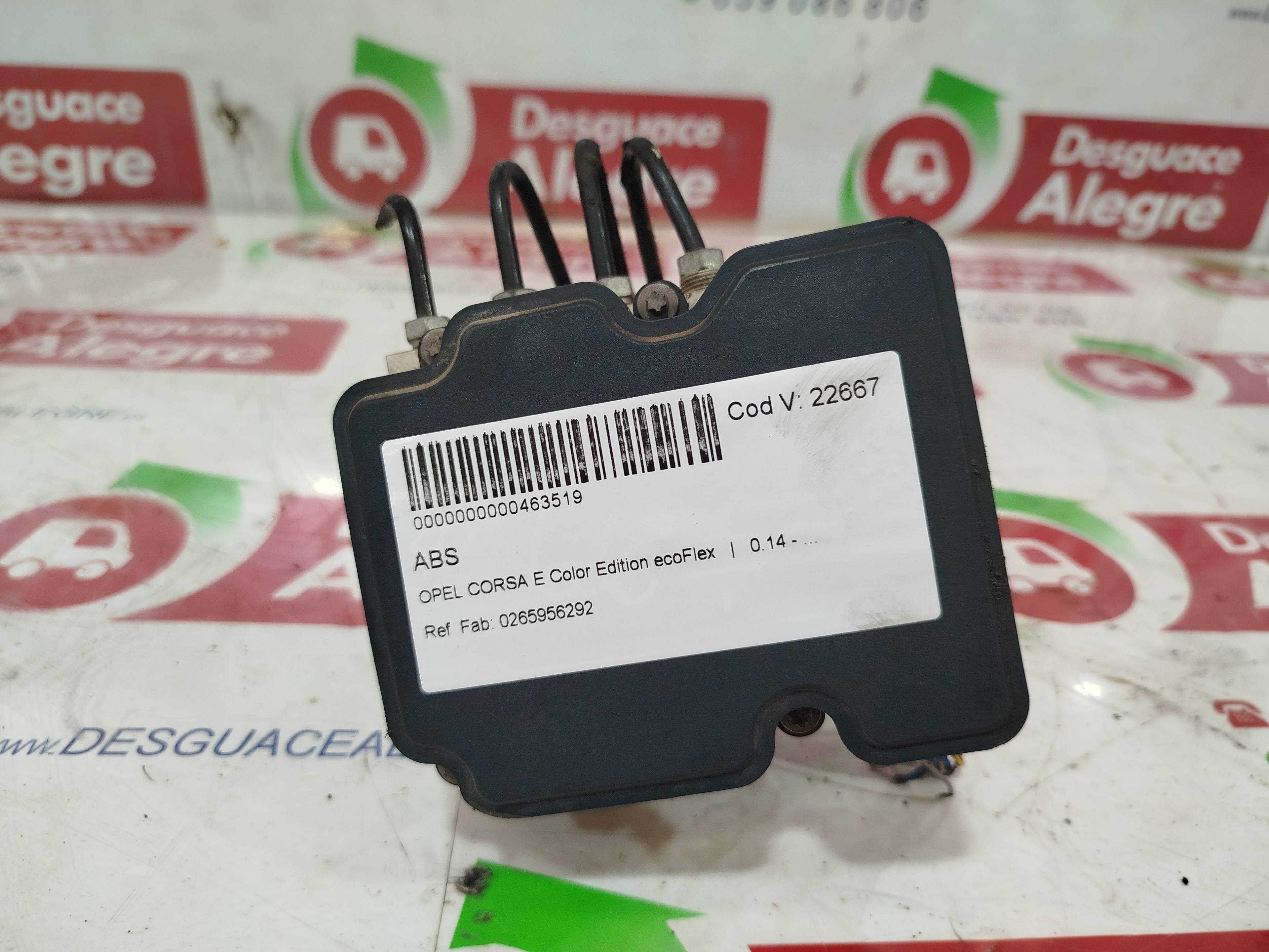 OPEL CORSA E ABS OPEL CORSA E ABS