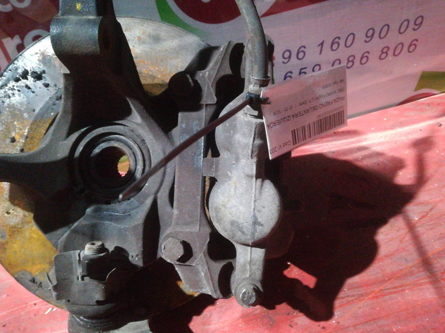 OPEL VIVARO PINZA DE FRENO DELANTERA IZQUIERDA OPEL VIVARO PINZA DE FRENO DELANTERA IZQUIERDA