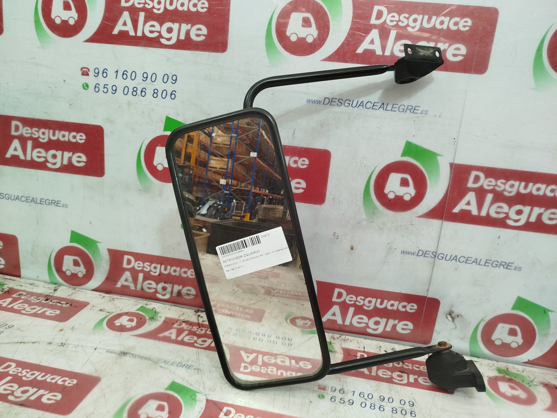 NISSAN ECO-T 100.45 RETROVISOR IZQUIERDO NISSAN ECO-T 100.45 RETROVISOR IZQUIERDO