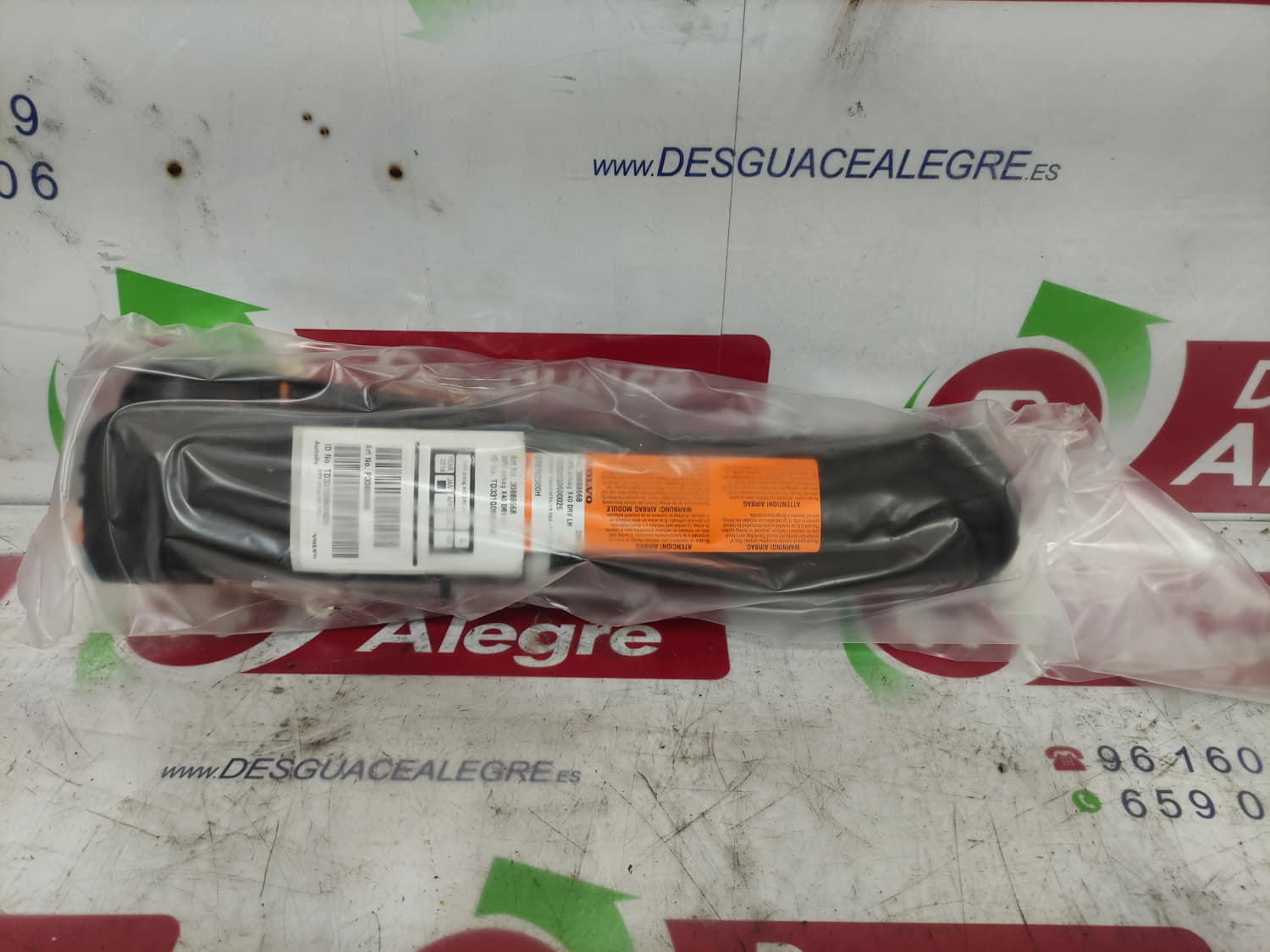 VOLVO V40 FAMILIAR AIRBAG LATERAL DELANTERO IZQUIERDO VOLVO V40 FAMILIAR AIRBAG LATERAL DELANTERO IZQUIERDO