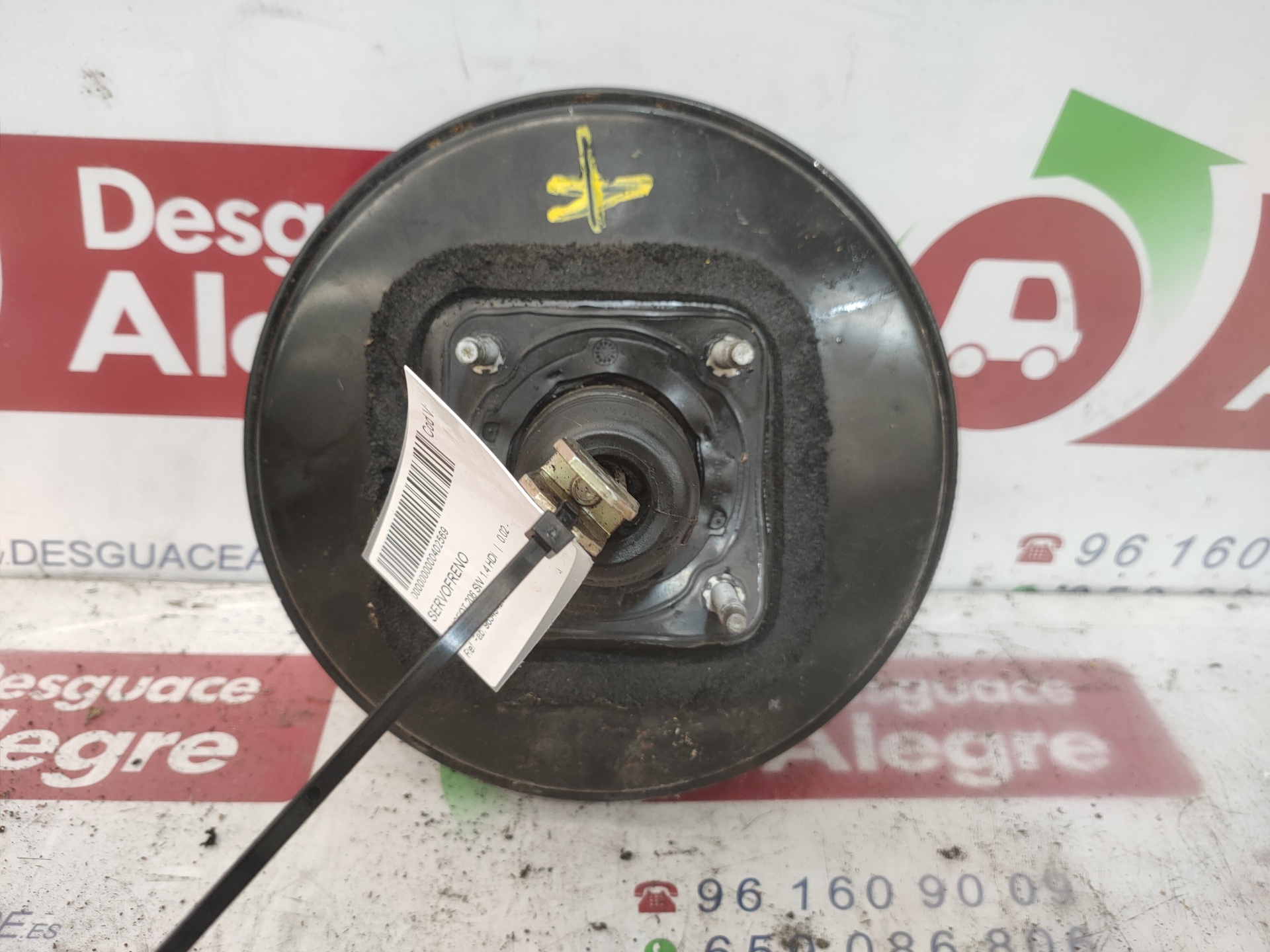 PEUGEOT 206 SW SERVOFRENO PEUGEOT 206 SW SERVOFRENO