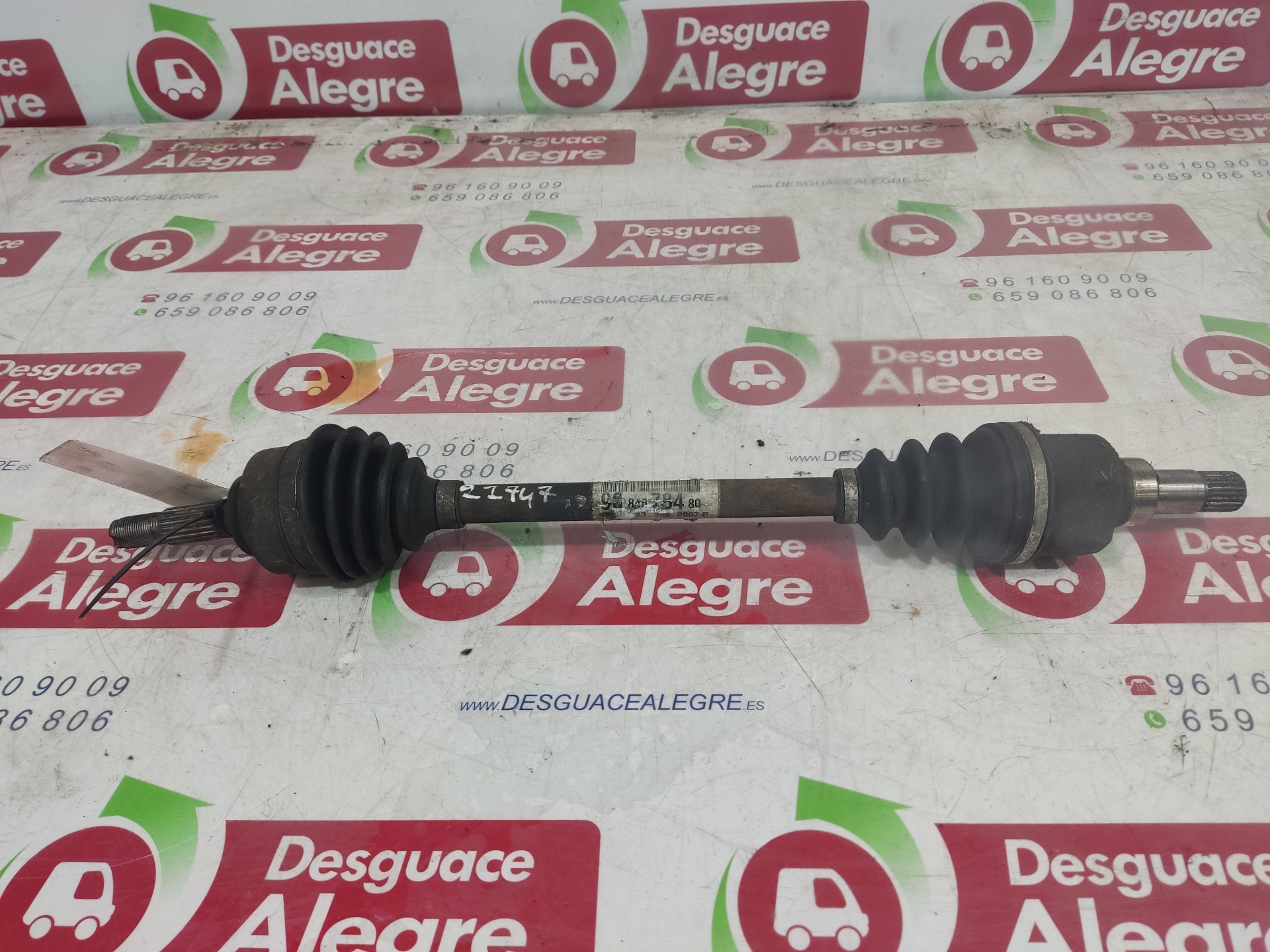 CITROEN C3 TRANSMISION DELANTERA IZQUIERDA CITROEN C3 TRANSMISION DELANTERA IZQUIERDA