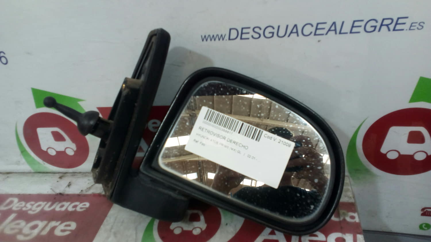 HYUNDAI ATOS PRIME RETROVISOR DERECHO HYUNDAI ATOS PRIME RETROVISOR DERECHO