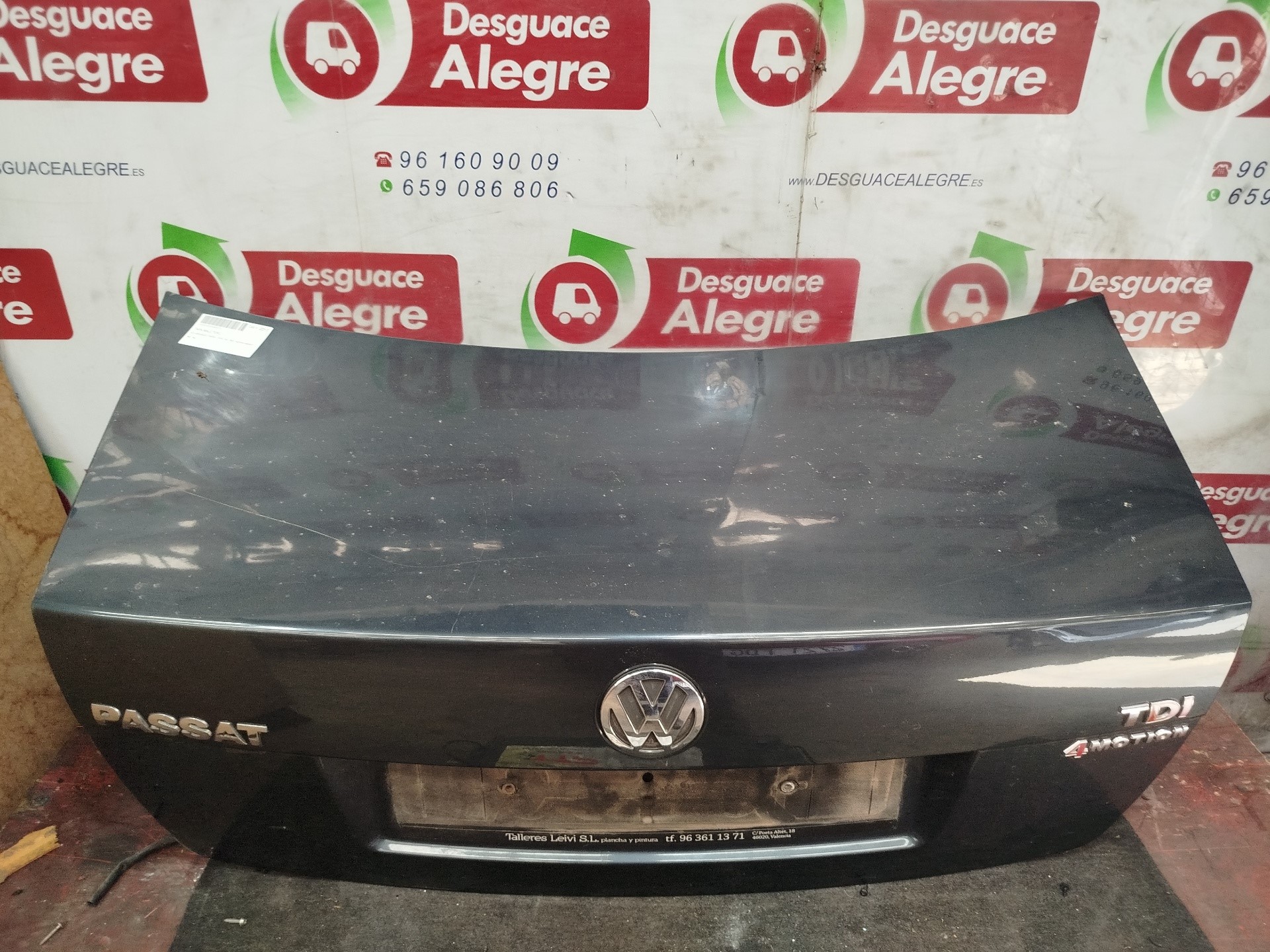 VOLKSWAGEN PASSAT BERLINA TAPA MALETERO VOLKSWAGEN PASSAT BERLINA TAPA MALETERO