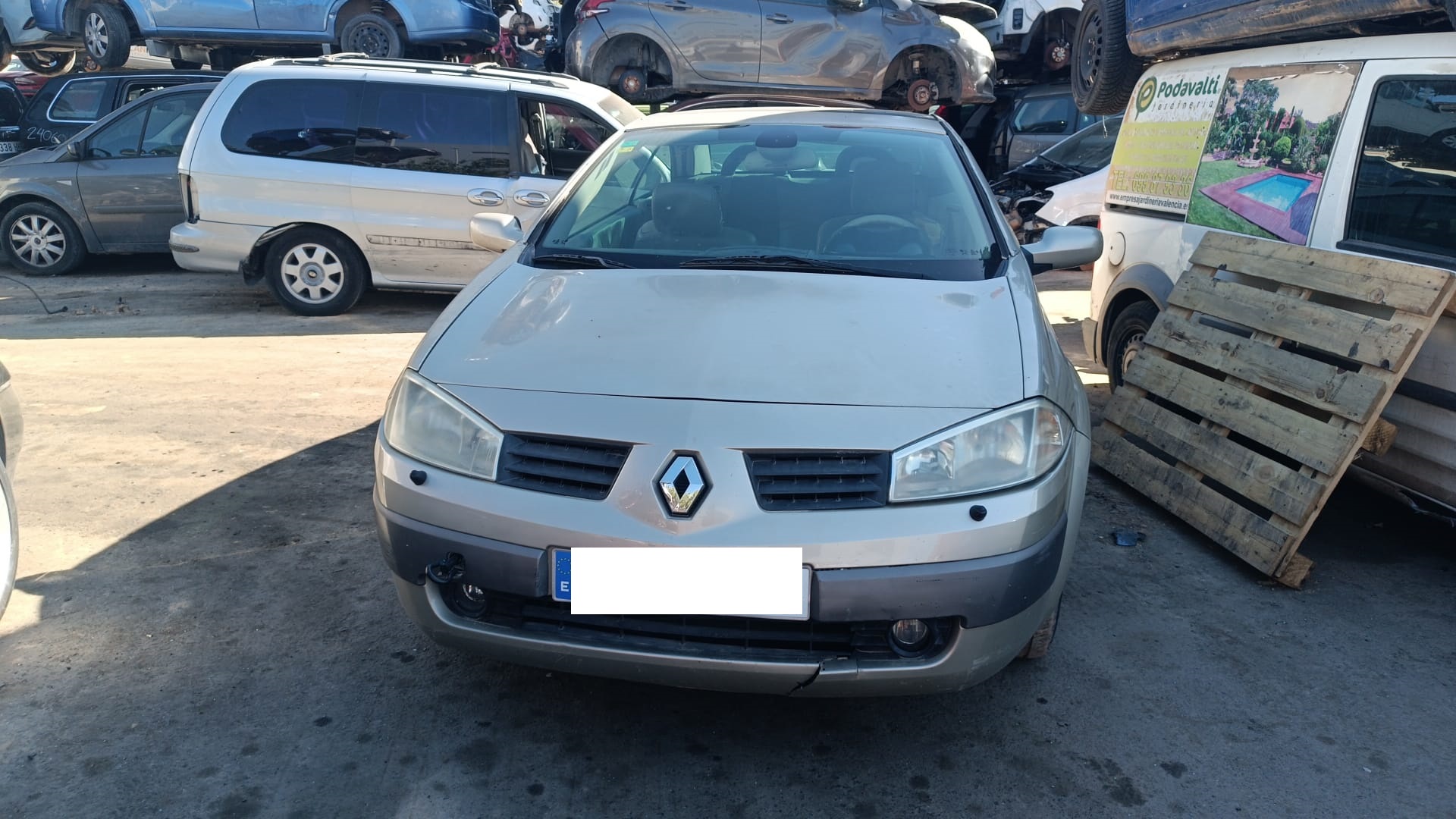 RENAULT MEGANE II COUPECABRIO PILOTO TRASERO IZQUIERDO RENAULT MEGANE II COUPECABRIO PILOTO TRASERO IZQUIERDO