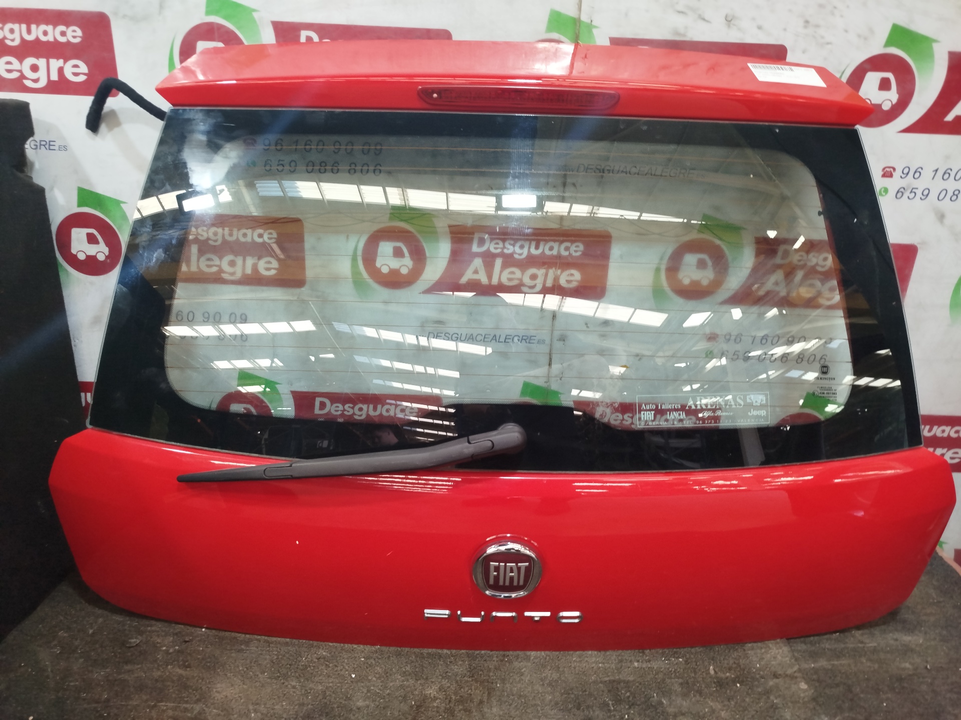 FIAT III PUNTO PORTON TRASERO FIAT III PUNTO PORTON TRASERO