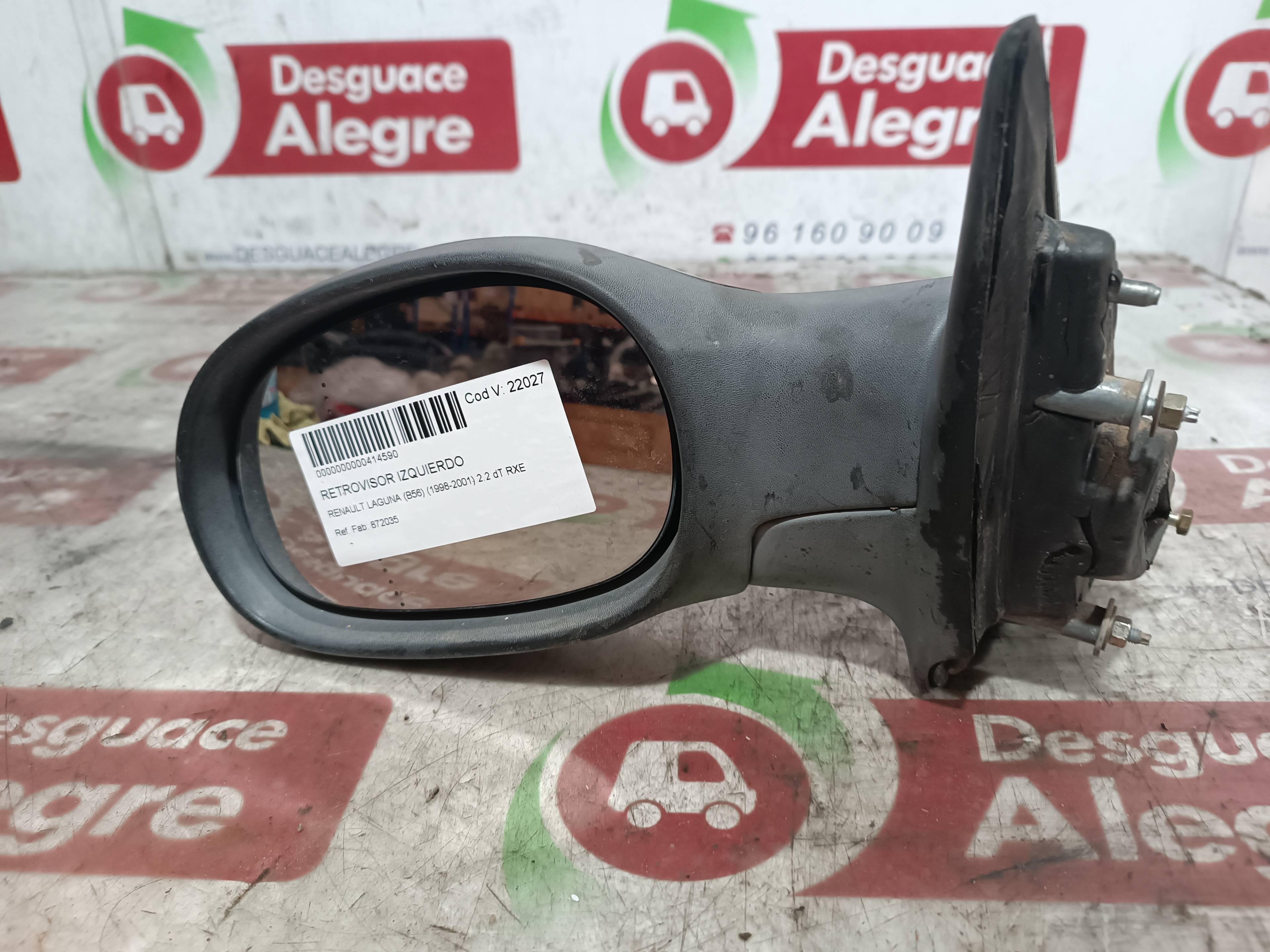 RENAULT LAGUNA RETROVISOR IZQUIERDO RENAULT LAGUNA RETROVISOR IZQUIERDO