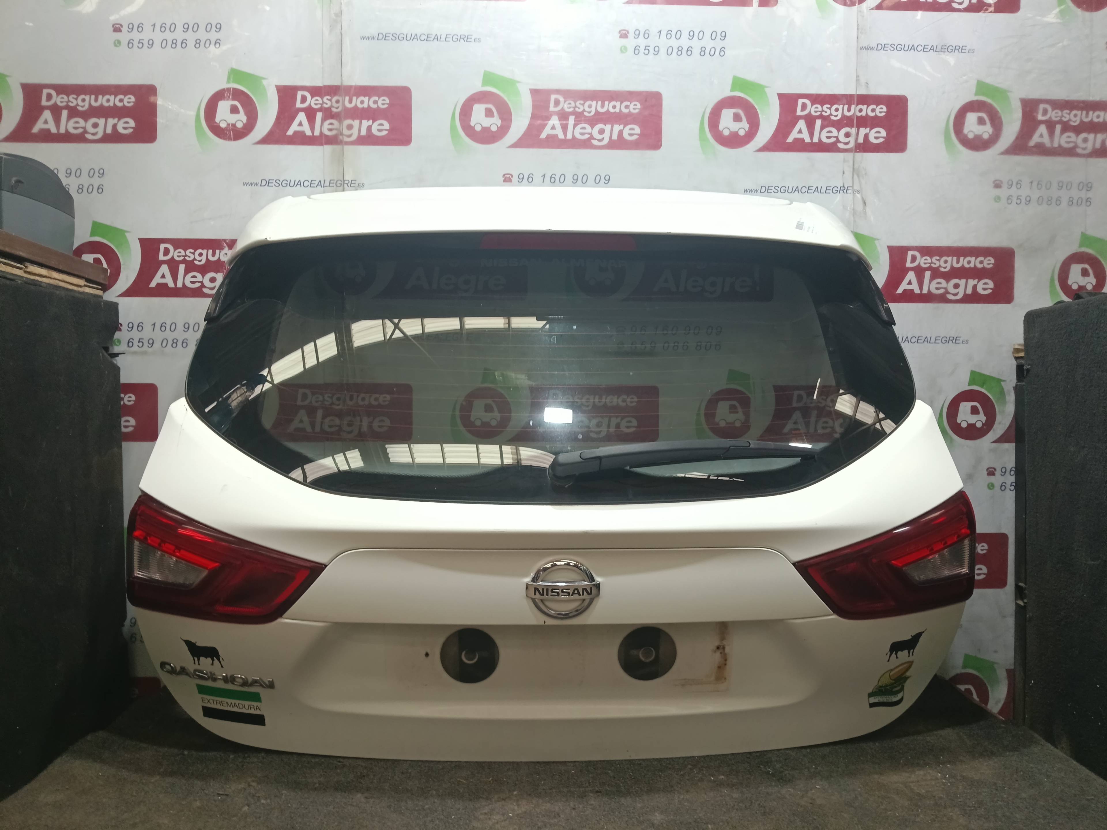 NISSAN QASHQAI PORTON TRASERO