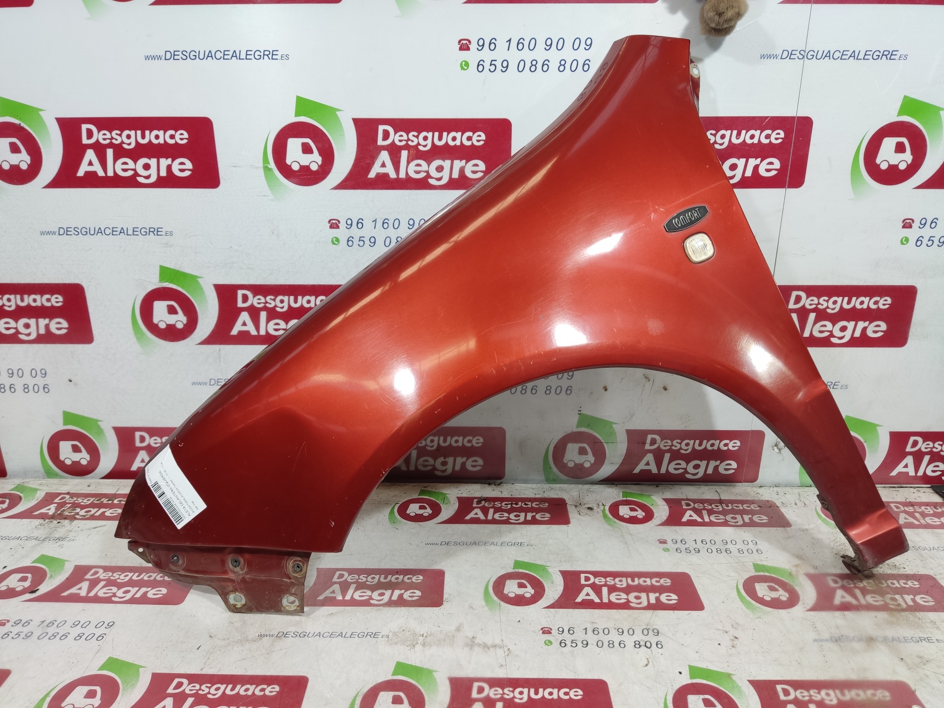 SKODA FABIA ALETA DELANTERA IZQUIERDA SKODA FABIA ALETA DELANTERA IZQUIERDA