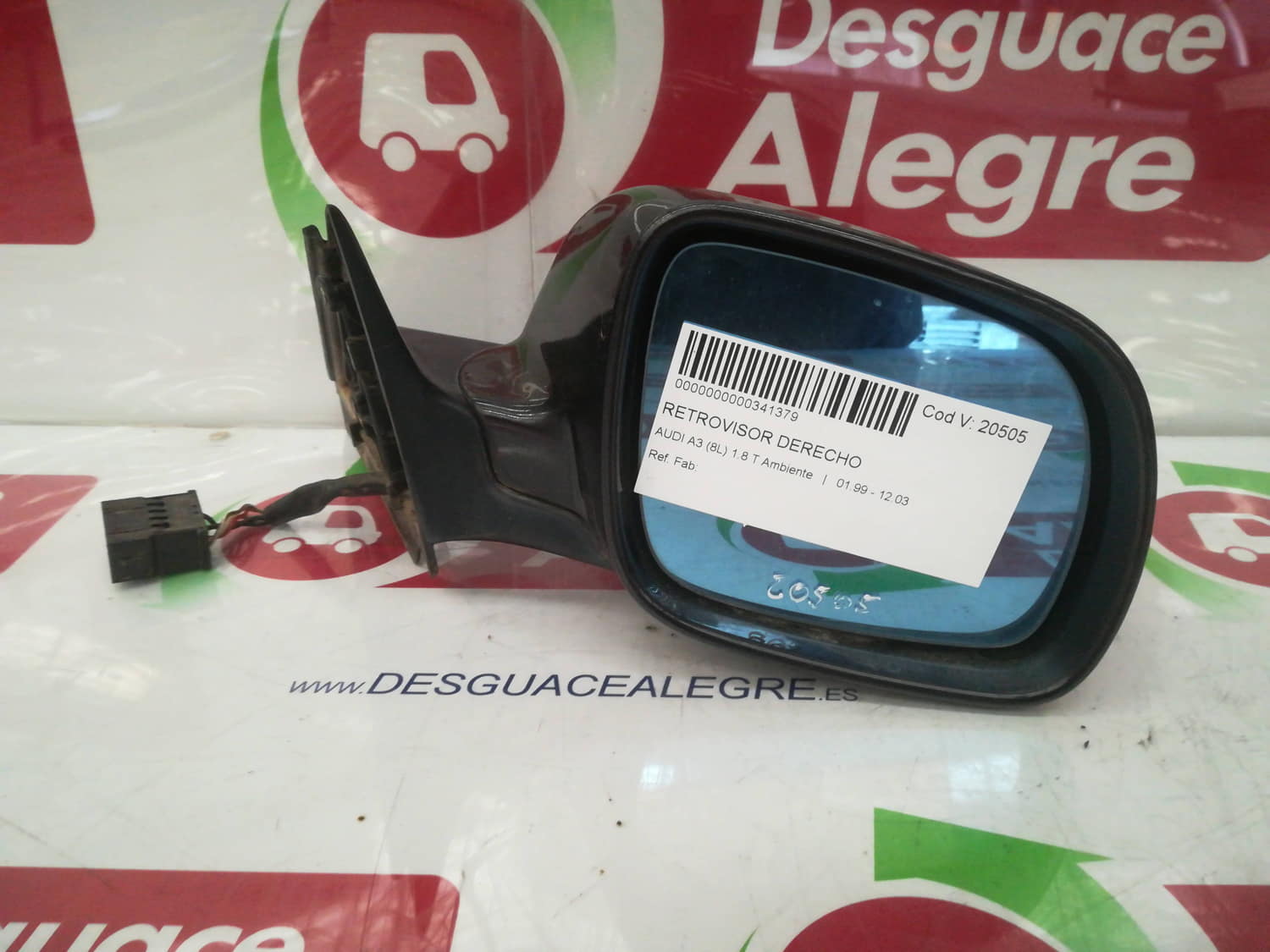 AUDI A3 RETROVISOR DERECHO AUDI A3 RETROVISOR DERECHO