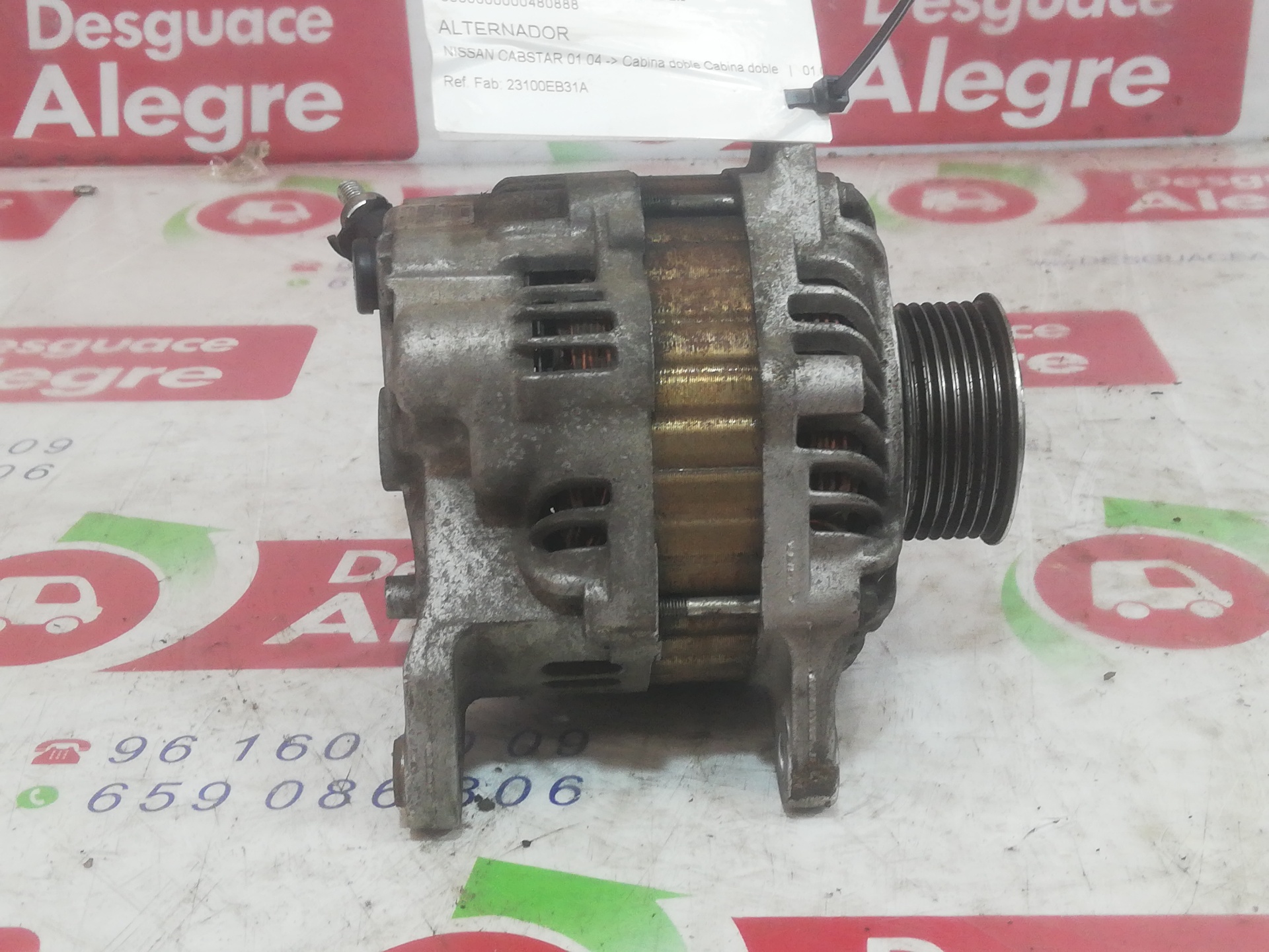 NISSAN CABSTAR ALTERNADOR NISSAN CABSTAR ALTERNADOR