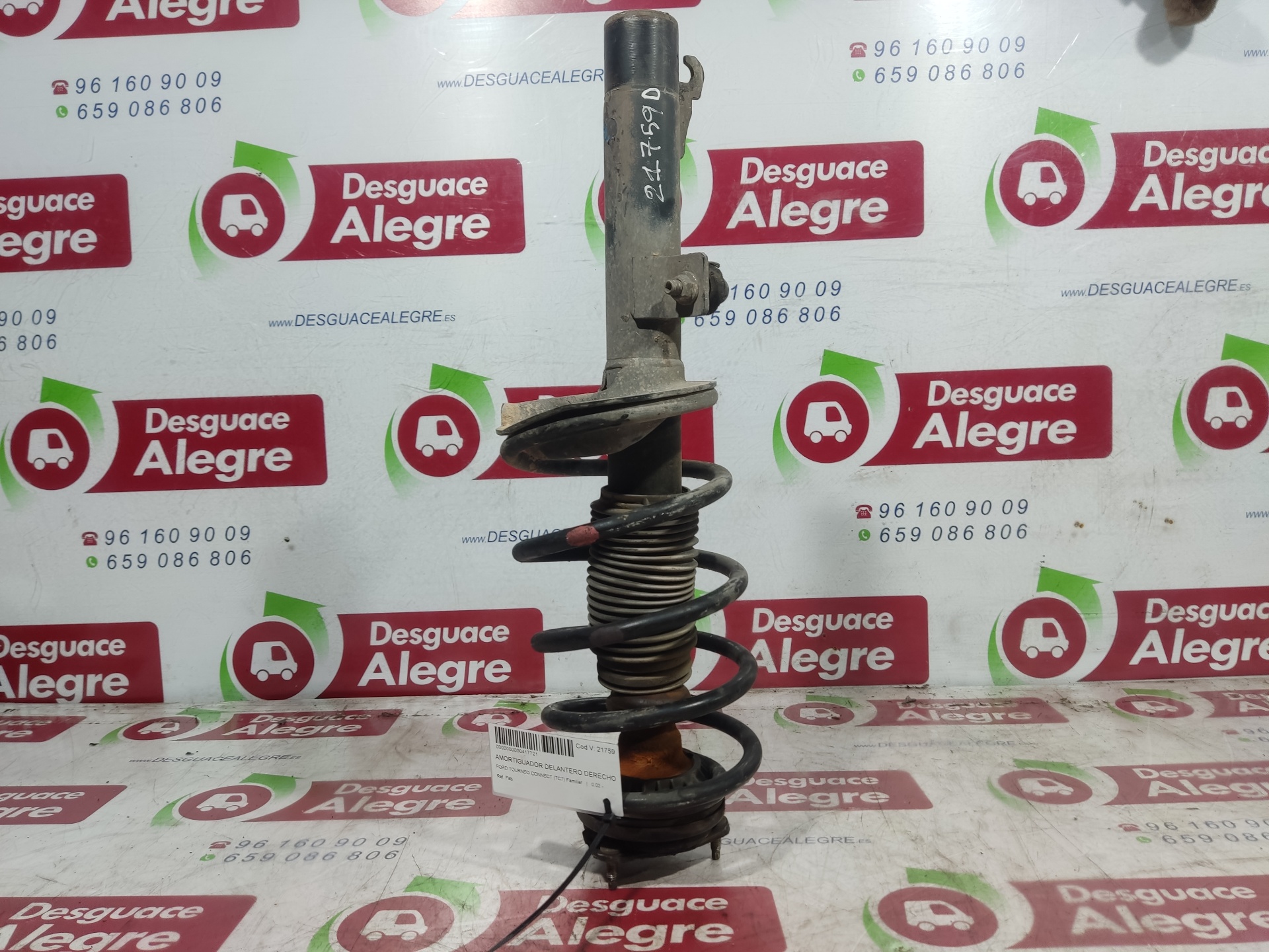 FORD TOURNEO CONNECT AMORTIGUADOR DELANTERO DERECHO FORD TOURNEO CONNECT AMORTIGUADOR DELANTERO DERECHO
