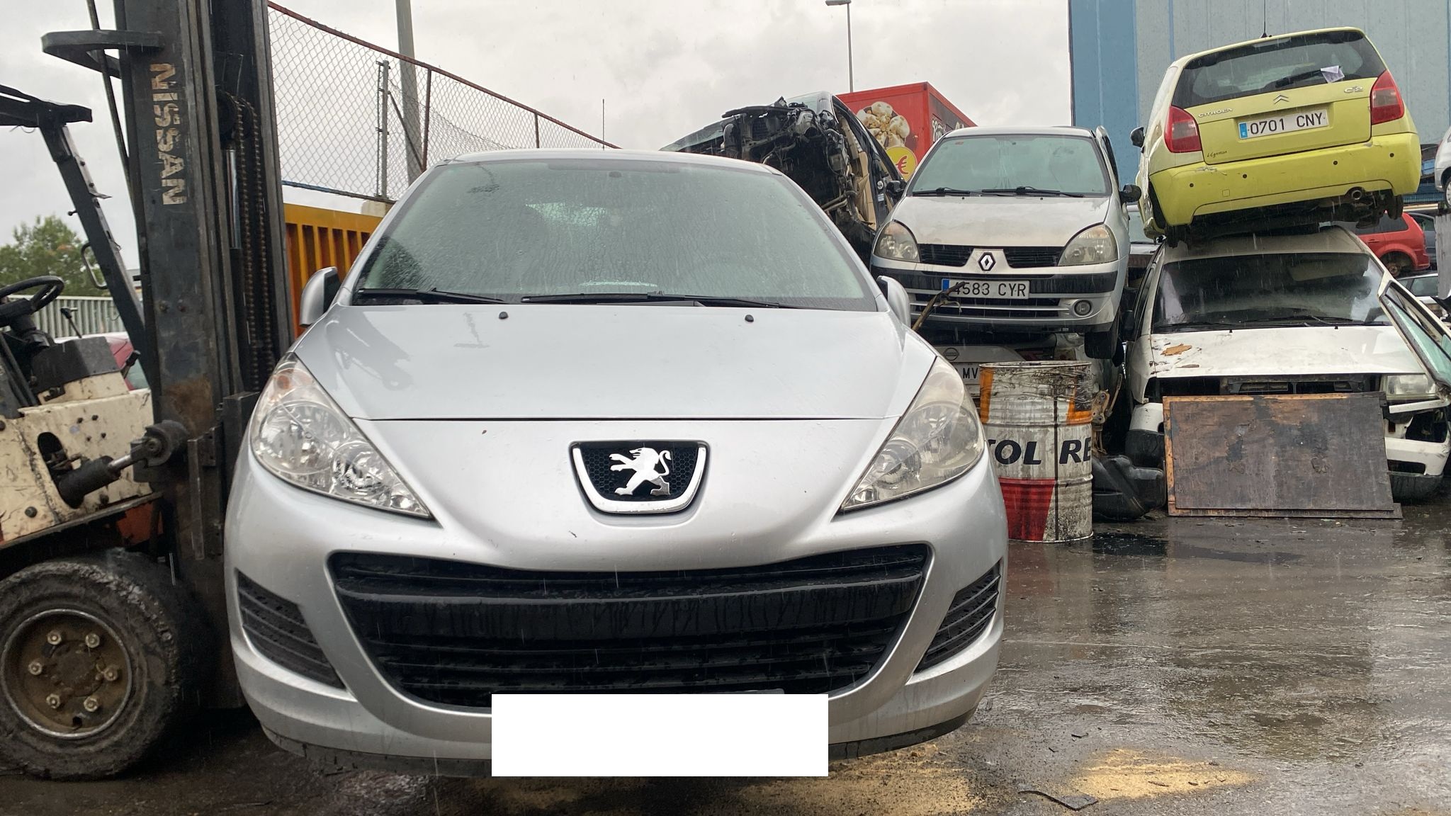PEUGEOT 207 ALETA DELANTERA IZQUIERDA PEUGEOT 207 ALETA DELANTERA IZQUIERDA
