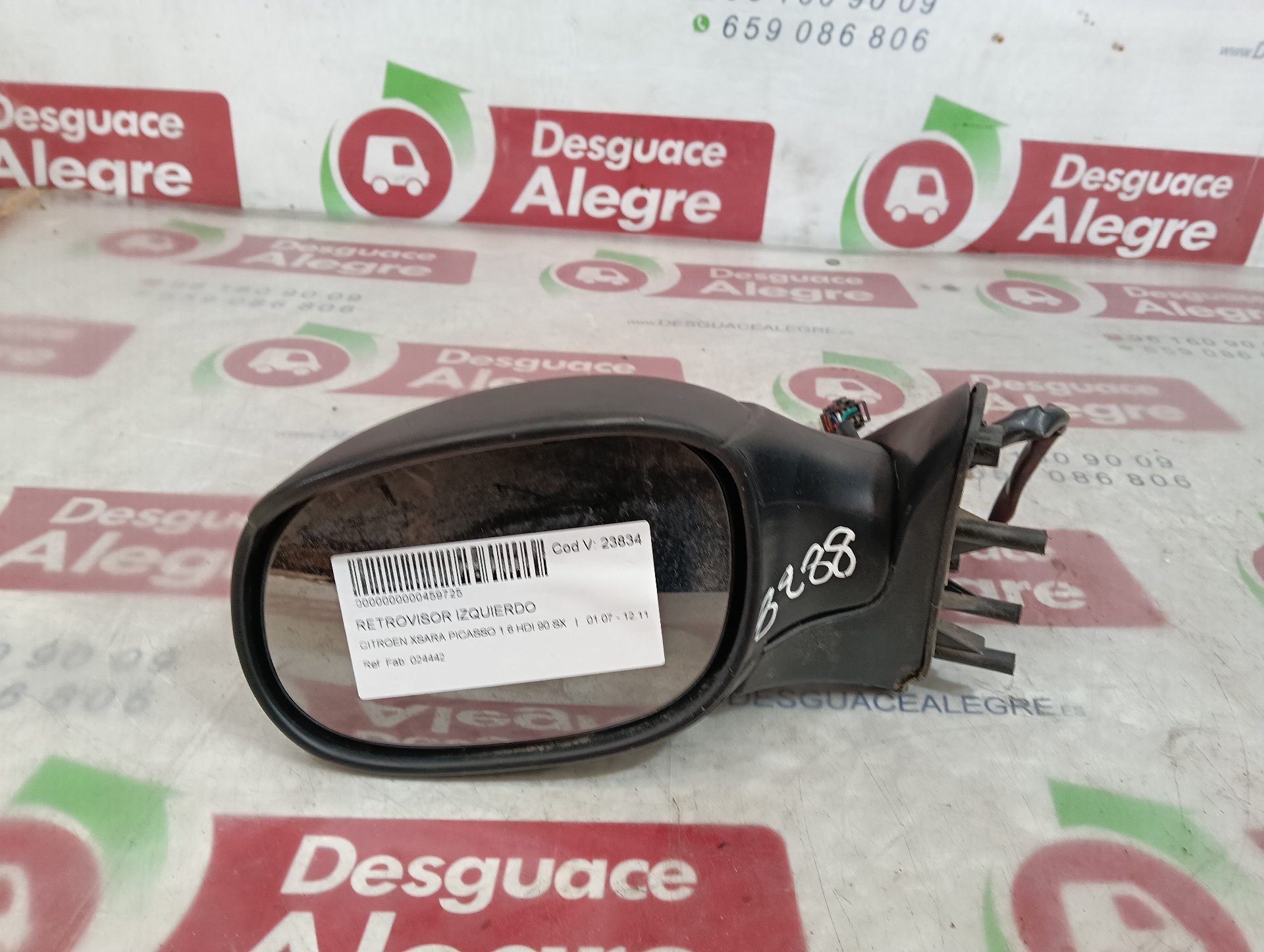 CITROEN XSARA PICASSO RETROVISOR IZQUIERDO CITROEN XSARA PICASSO RETROVISOR IZQUIERDO