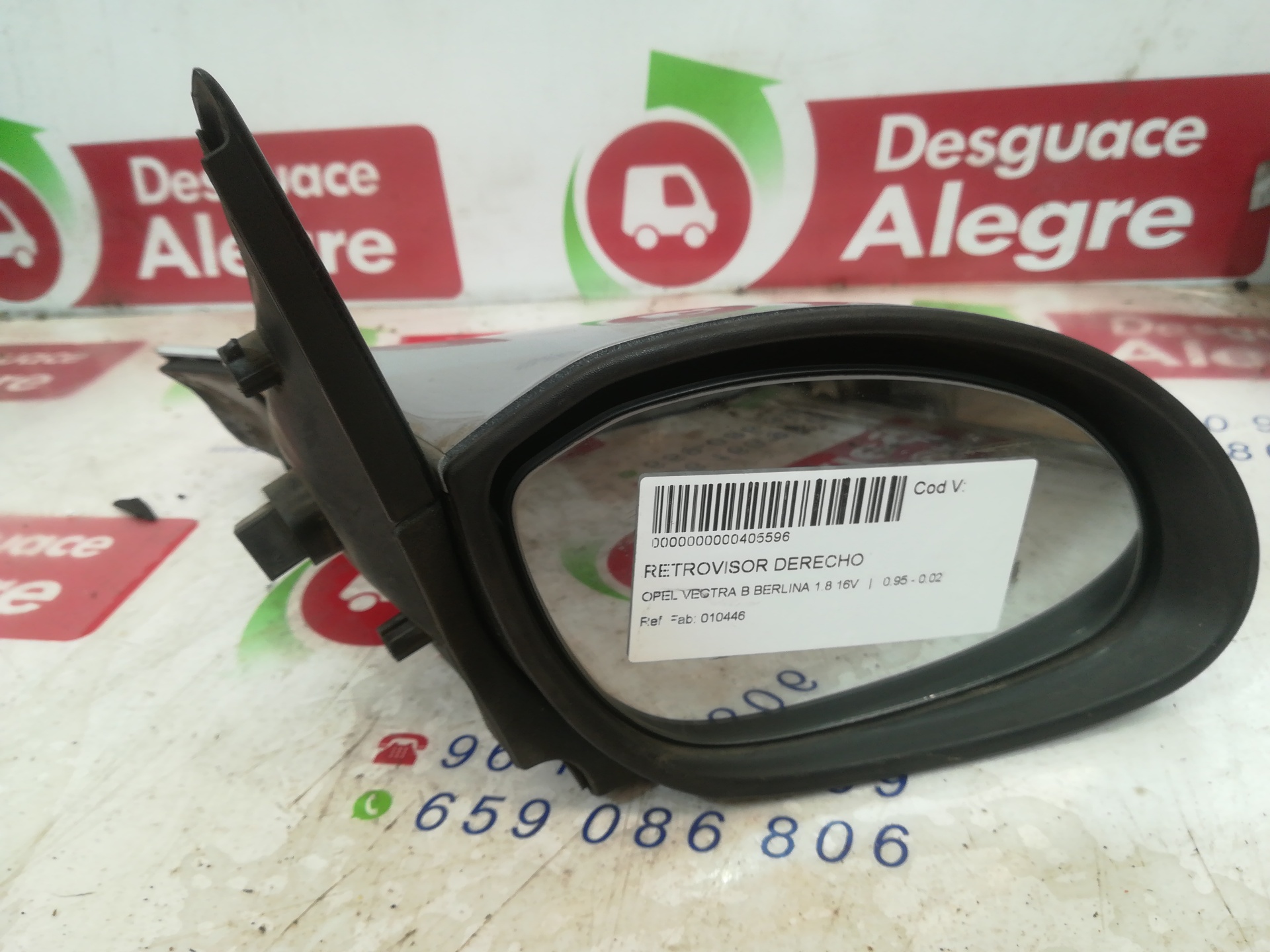 OPEL VECTRA B BERLINA RETROVISOR DERECHO OPEL VECTRA B BERLINA RETROVISOR DERECHO