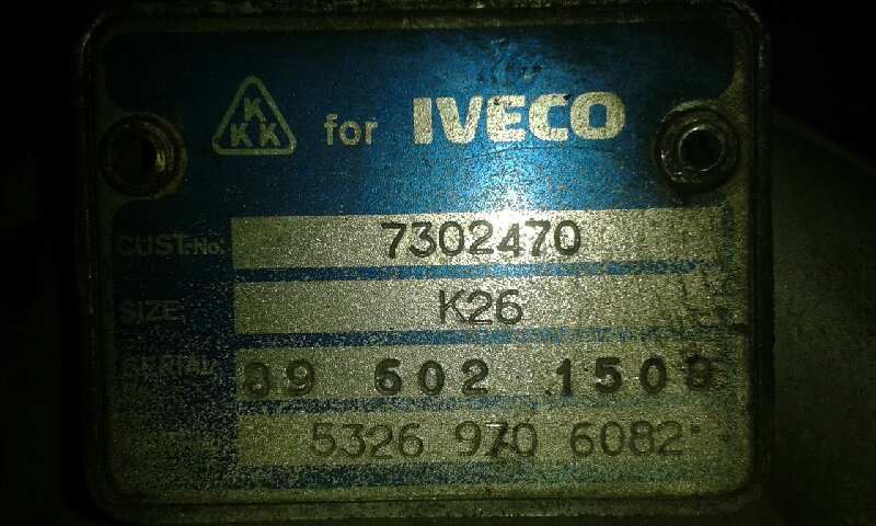 IVECO DAILY KOMBI TURBOCOMPRESOR IVECO DAILY KOMBI TURBOCOMPRESOR
