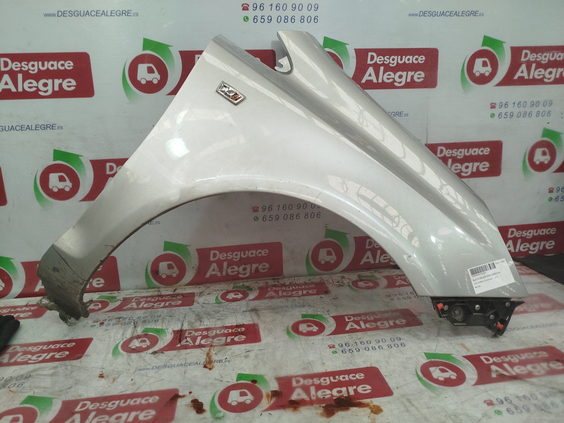 OPEL CORSA D ALETA DELANTERA DERECHA OPEL CORSA D ALETA DELANTERA DERECHA
